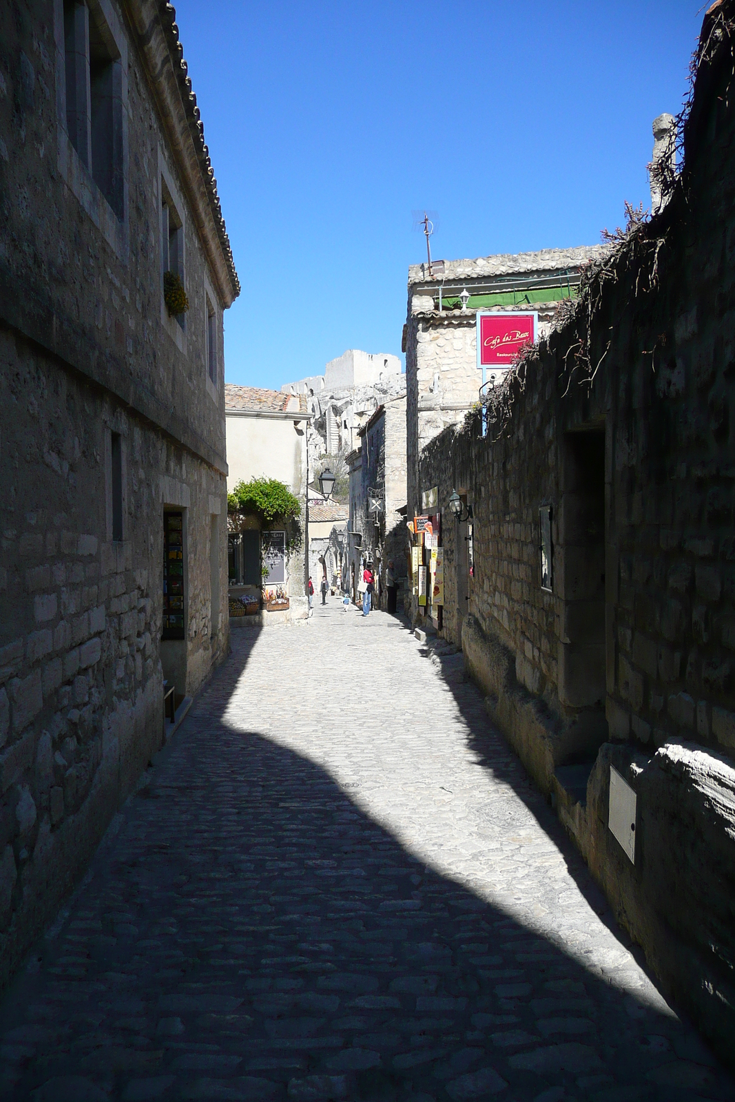 รูปถ่าย ฝรั่งเศส(France) เลส์โบเดอโพรว็องซ์(Baux de Provence) หมู่บ้านโบเดอโพรว็องส์(Baux de Provence Village) 2008-04 52