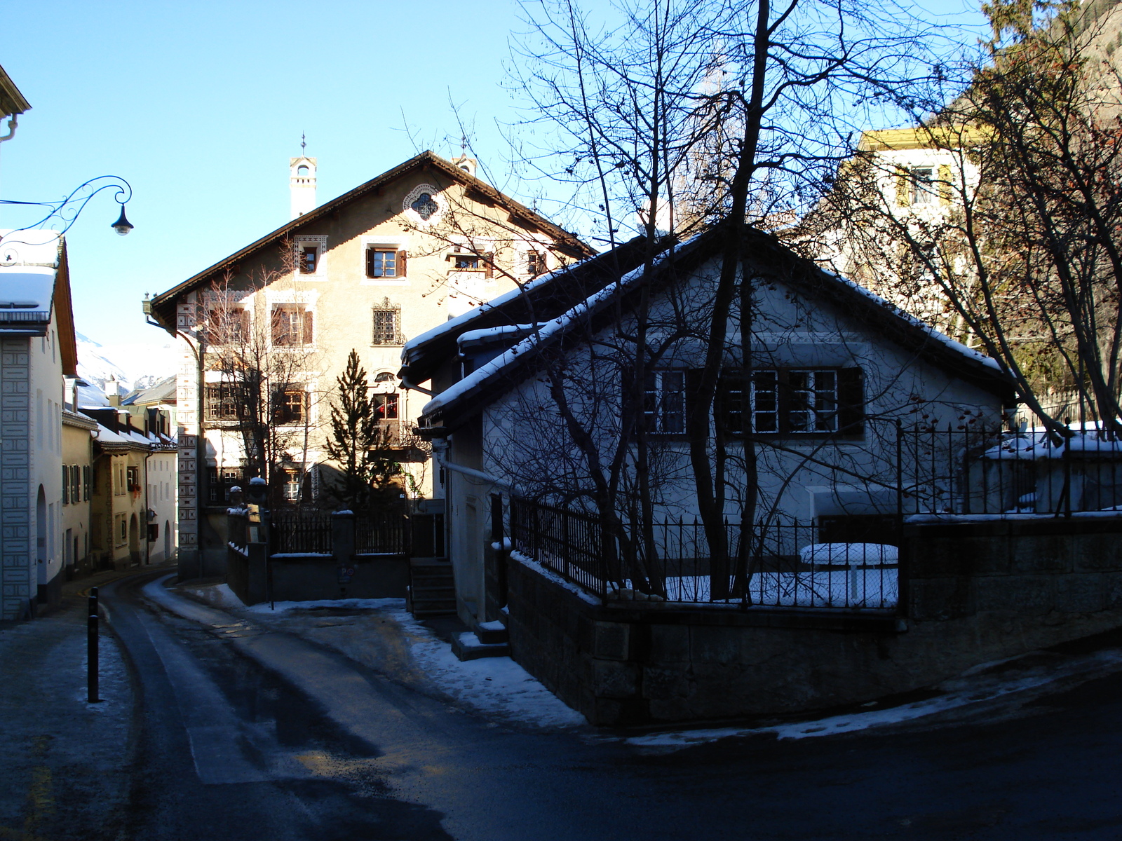 รูปถ่าย สวิสเซอร์แลนด์(Switzerland) ปองเทรซีน่า(Pontresina) 2007-01 144
