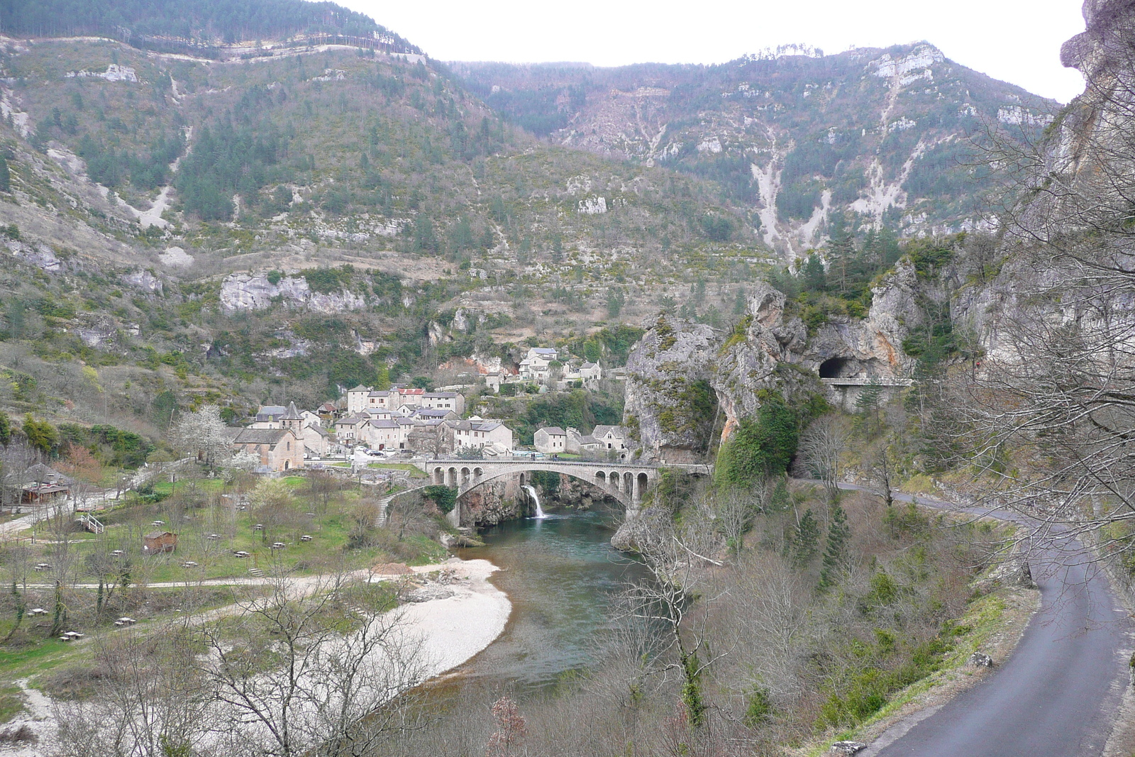 รูปถ่าย ฝรั่งเศส(France) หุบผาชันตาร์น(Gorges du Tarn) 2008-04 53
