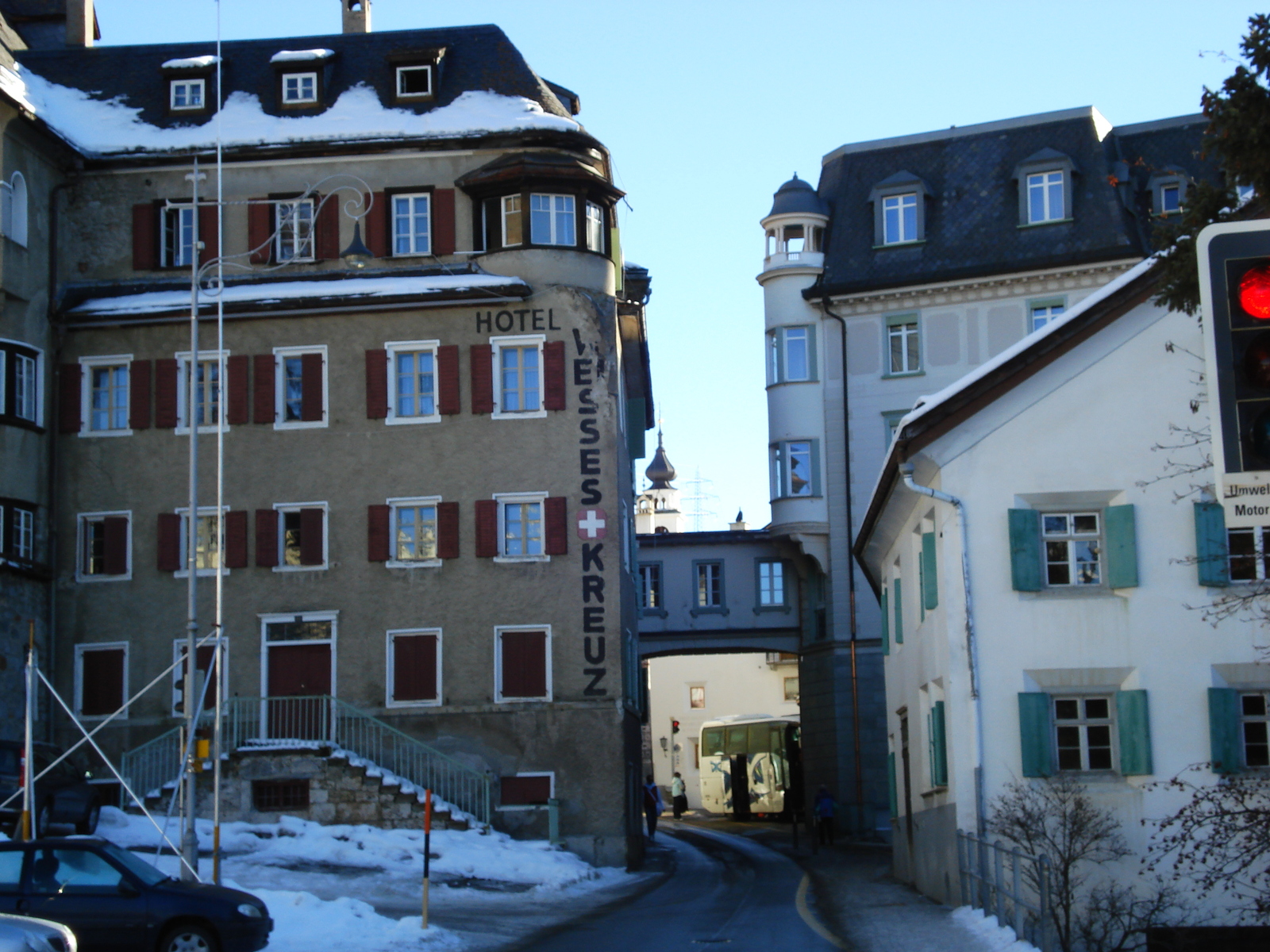 รูปถ่าย สวิสเซอร์แลนด์(Switzerland) ปองเทรซีน่า(Pontresina) 2007-01 136