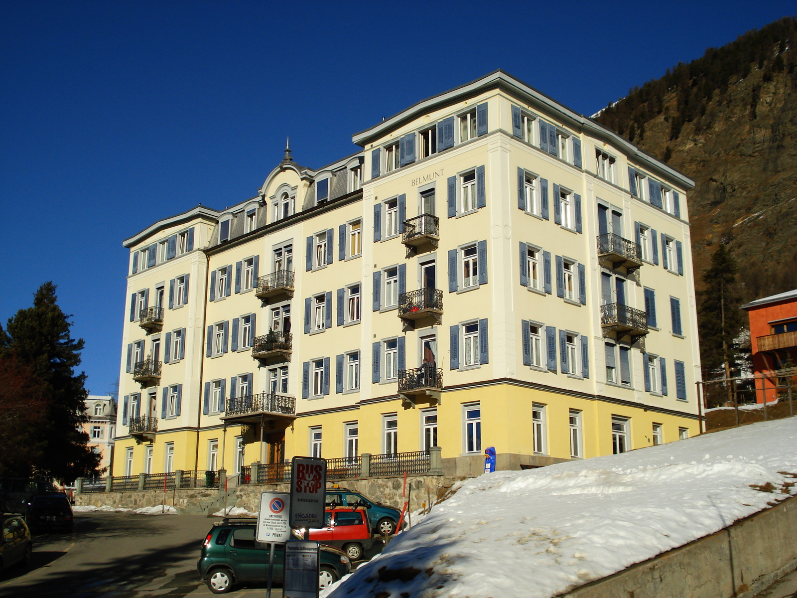 รูปถ่าย สวิสเซอร์แลนด์(Switzerland) ปองเทรซีน่า(Pontresina) 2007-01 55