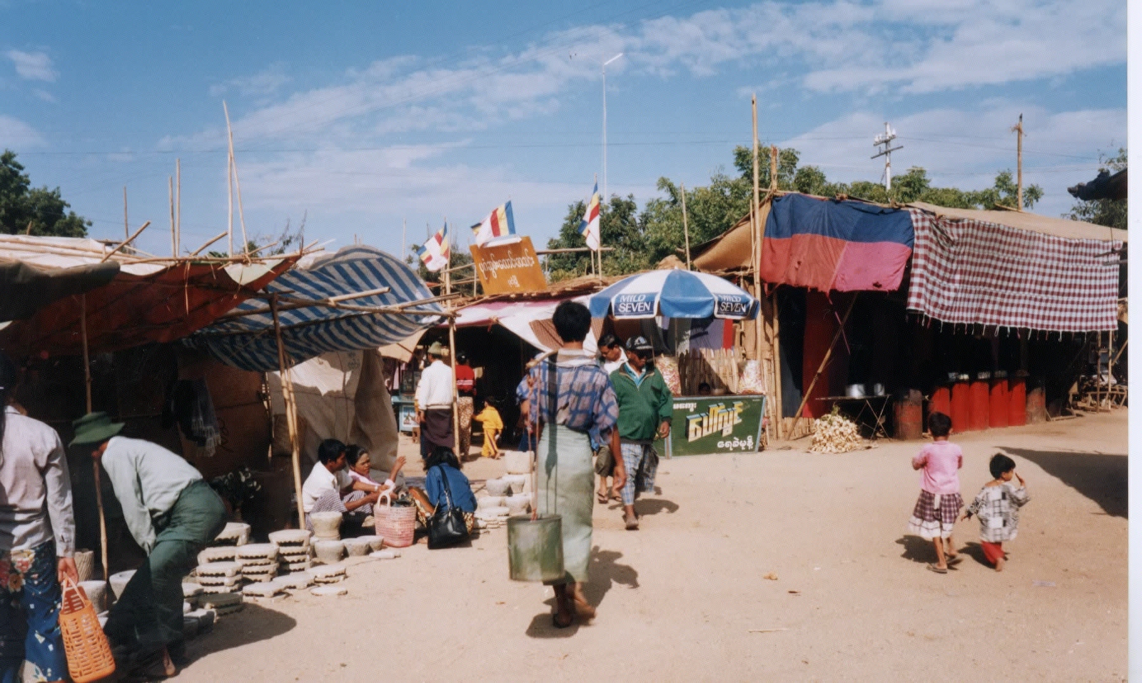 รูปถ่าย พม่า(Myanmar) เมืองพุกาม(Pagan) 1998-01 14