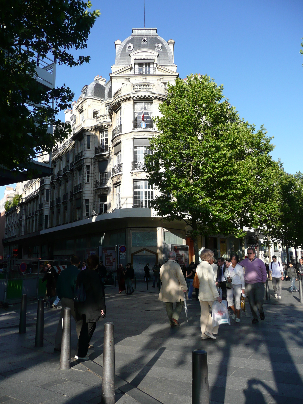 รูปถ่าย ฝรั่งเศส(France) ปารีส(Paris) ช็องเซลีเซ(Champs Elysees) 2007-04 5