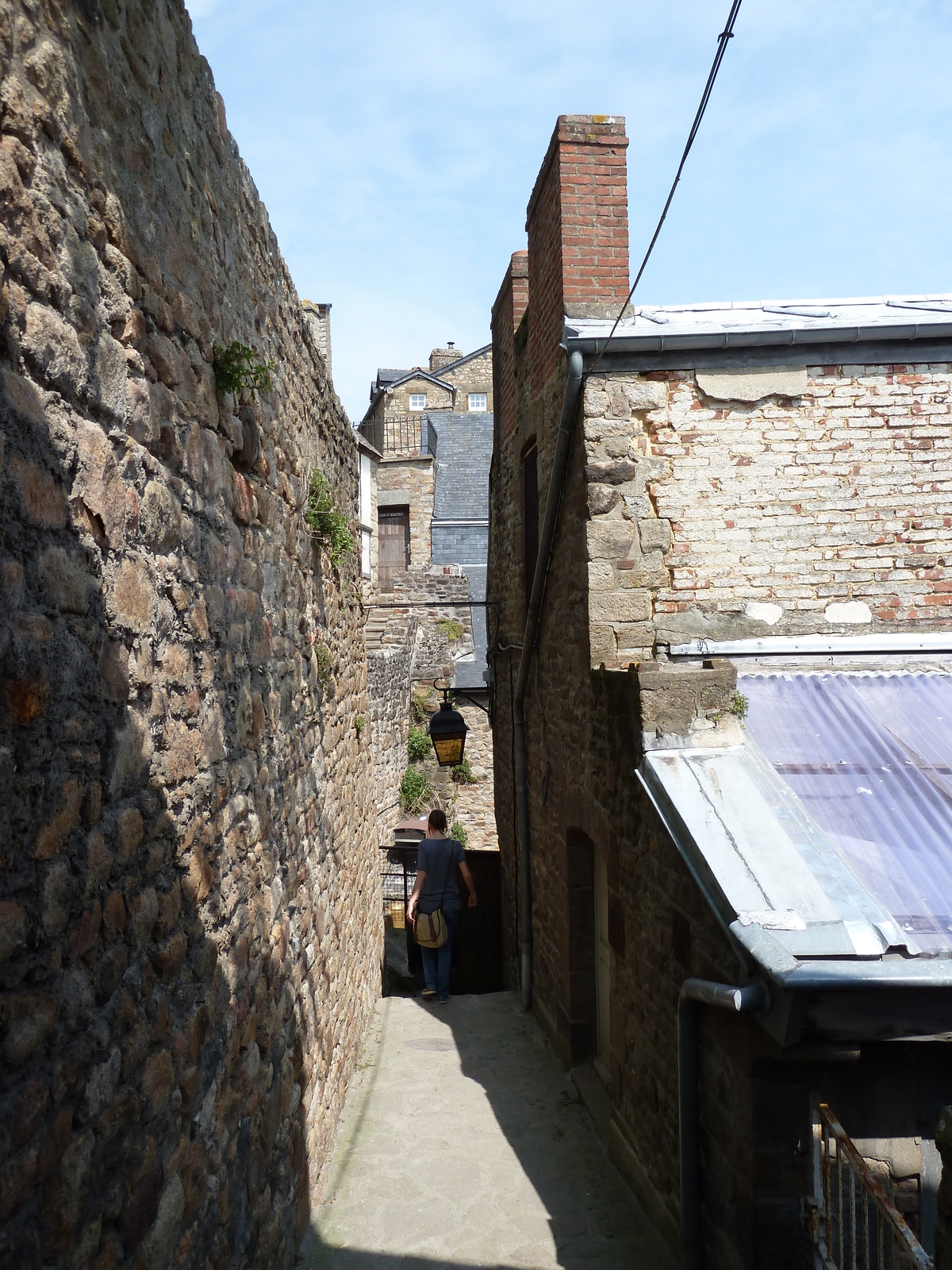 รูปถ่าย ฝรั่งเศส(France) มงแซ็งมีแชล(Mont St Michel) หมู่บ้านมงแซ็งมีแชล(Mont St Michel Village) 2010-04 51