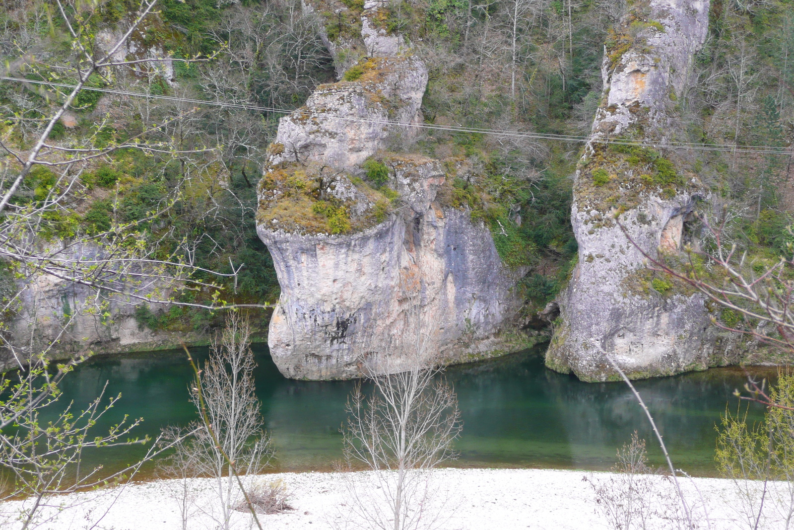 รูปถ่าย ฝรั่งเศส(France) หุบผาชันตาร์น(Gorges du Tarn) 2008-04 27
