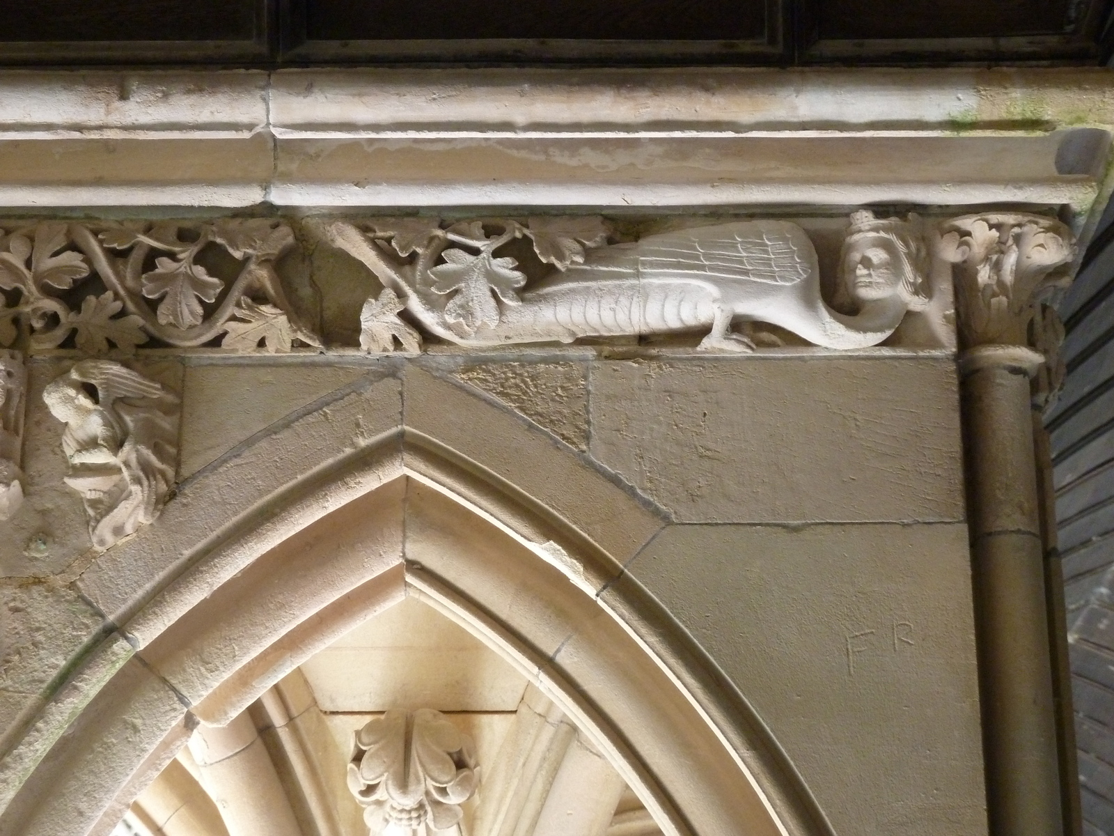 รูปถ่าย ฝรั่งเศส(France) มงแซ็งมีแชล(Mont St Michel) ระเบียงคดแอบบีมงแซ็งมีแชล(Mont St Michel Abbey Cloister) 2010-04 60