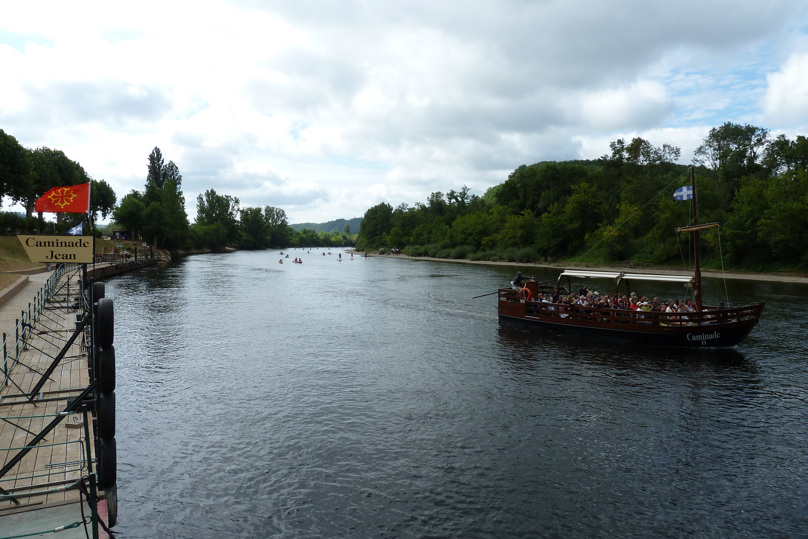 รูปถ่าย ฝรั่งเศส(France) ลาร็อก-กาฌัก(La Roque Gageac) 2010-08 13