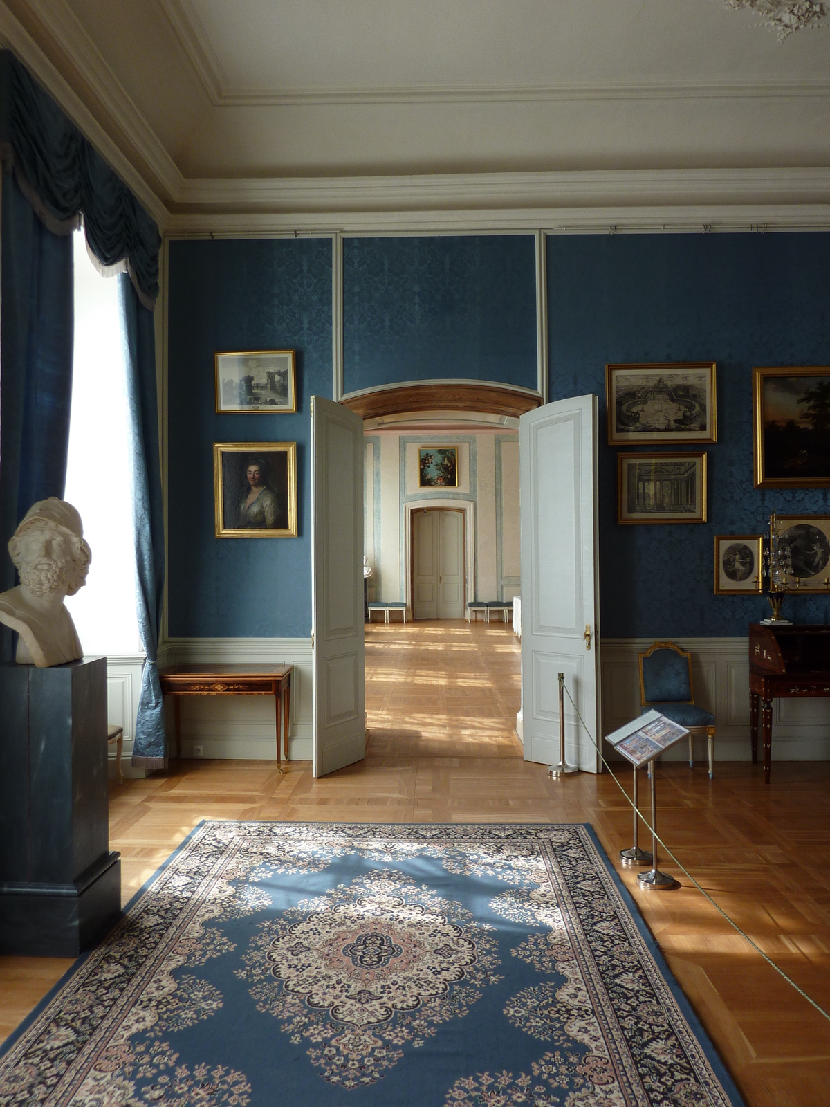 รูปถ่าย ลัตเวีย(Latvia) พระราชวังรุนดาเล(Rundale Palace) 2009-04 113