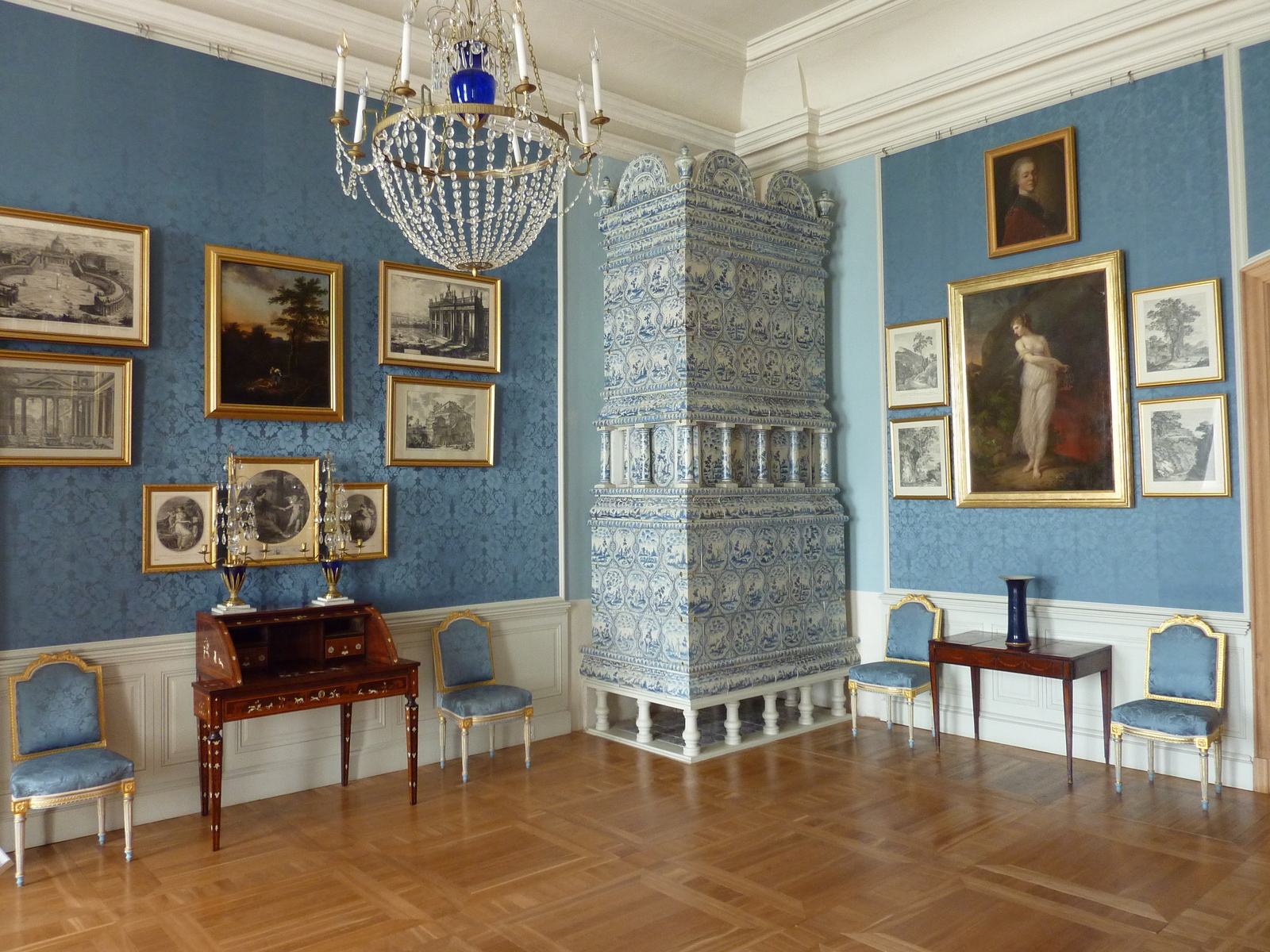 รูปถ่าย ลัตเวีย(Latvia) พระราชวังรุนดาเล(Rundale Palace) 2009-04 126