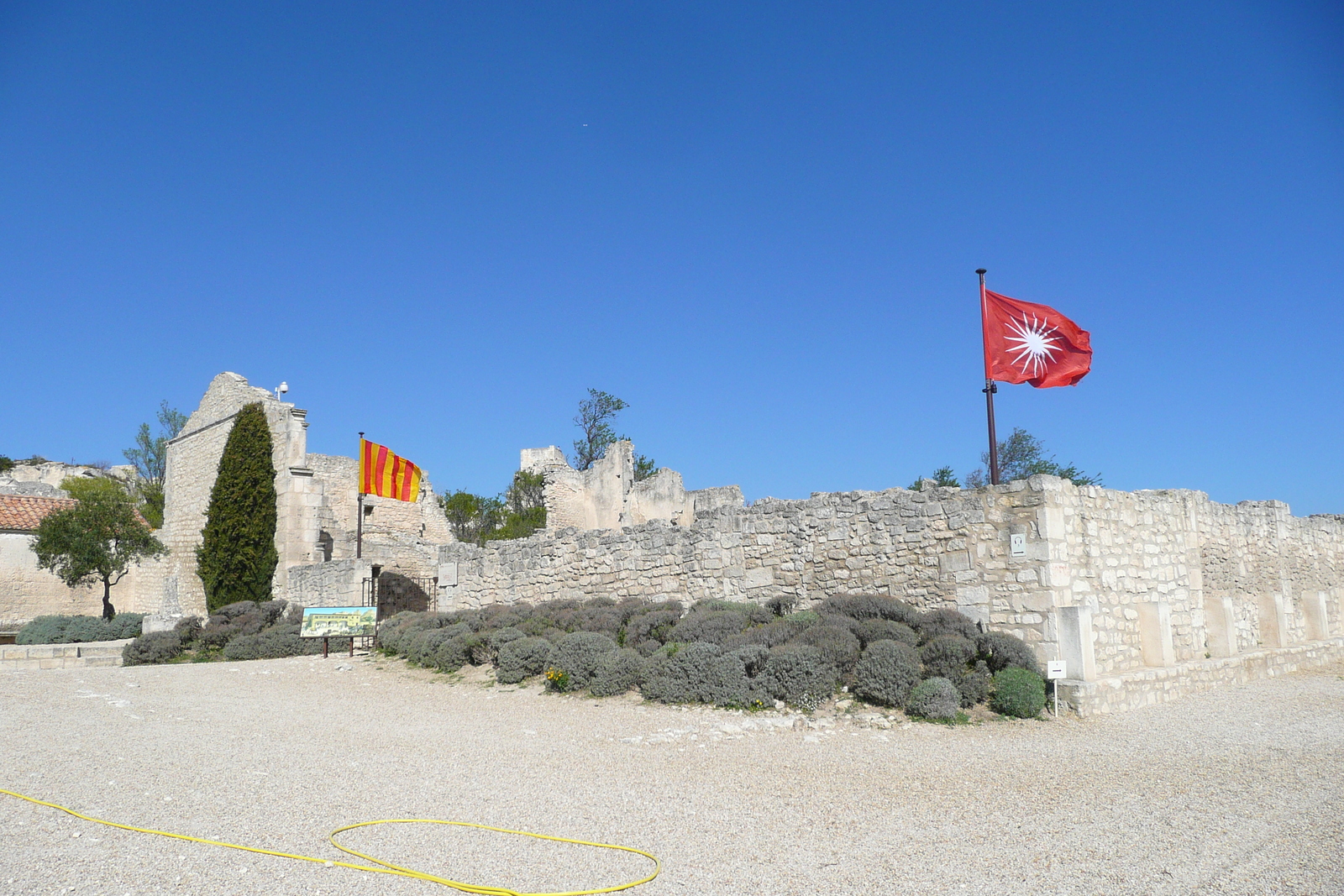 รูปถ่าย ฝรั่งเศส(France) เลส์โบเดอโพรว็องซ์(Baux de Provence) ปราสาทโบเดอโพรว็องส์(Baux de Provence Castle) 2008-04 81