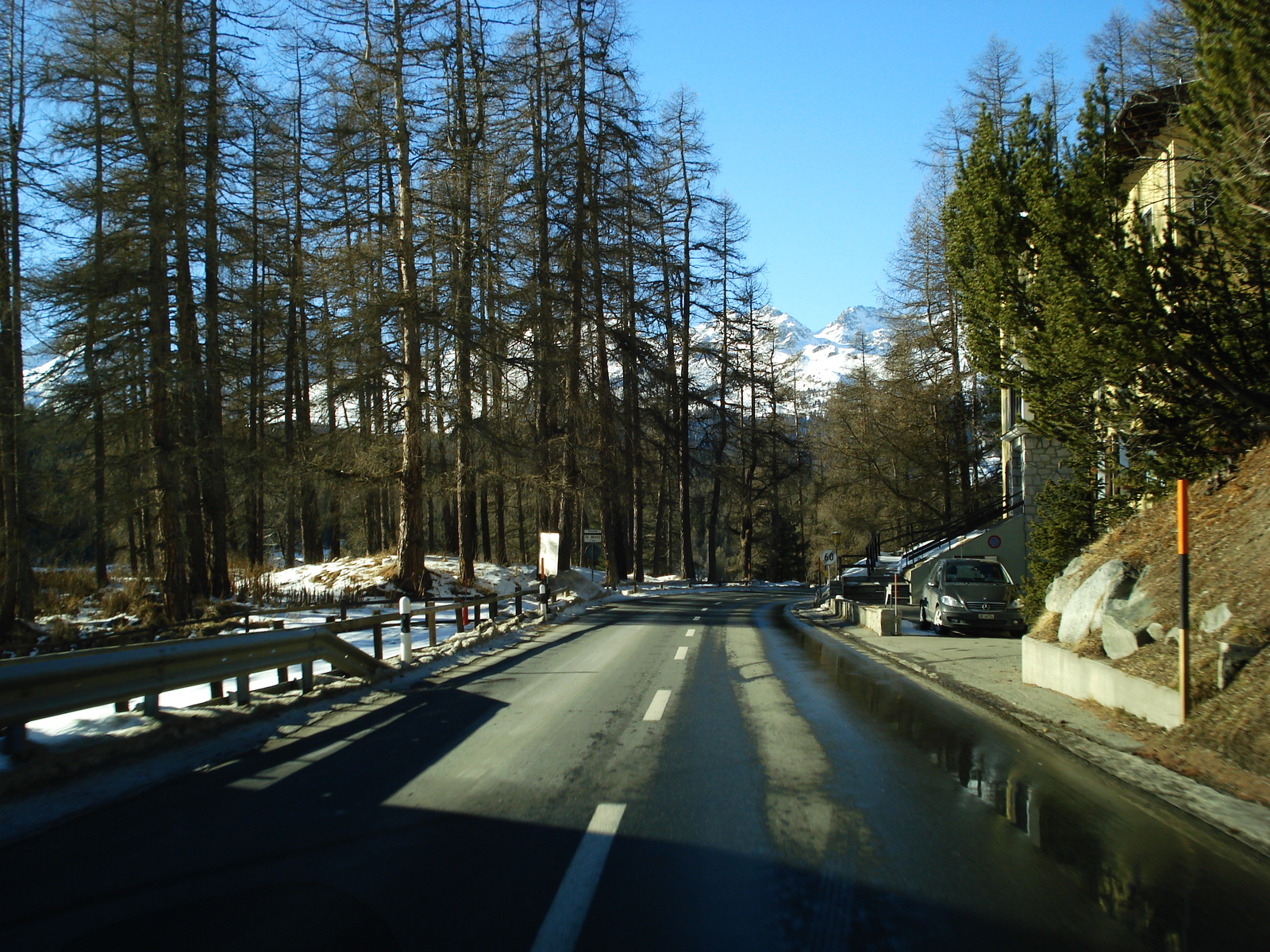 รูปถ่าย สวิสเซอร์แลนด์(Switzerland) ปองเทรซีน่า(Pontresina) 2007-01 98