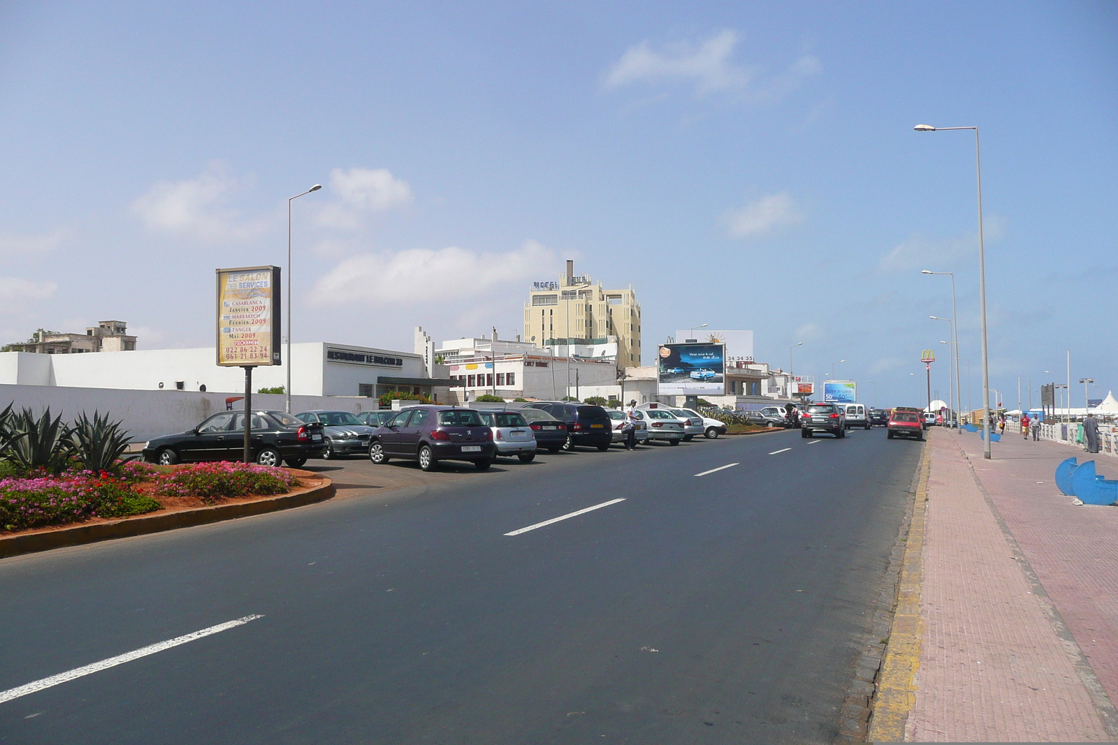 รูปถ่าย โมร็อกโก(Morocco) คาซาบลังกา(Casablanca) ถนนเลียบทะเลคาซาบลังกา(Casablanca Corniche) 2008-07 19