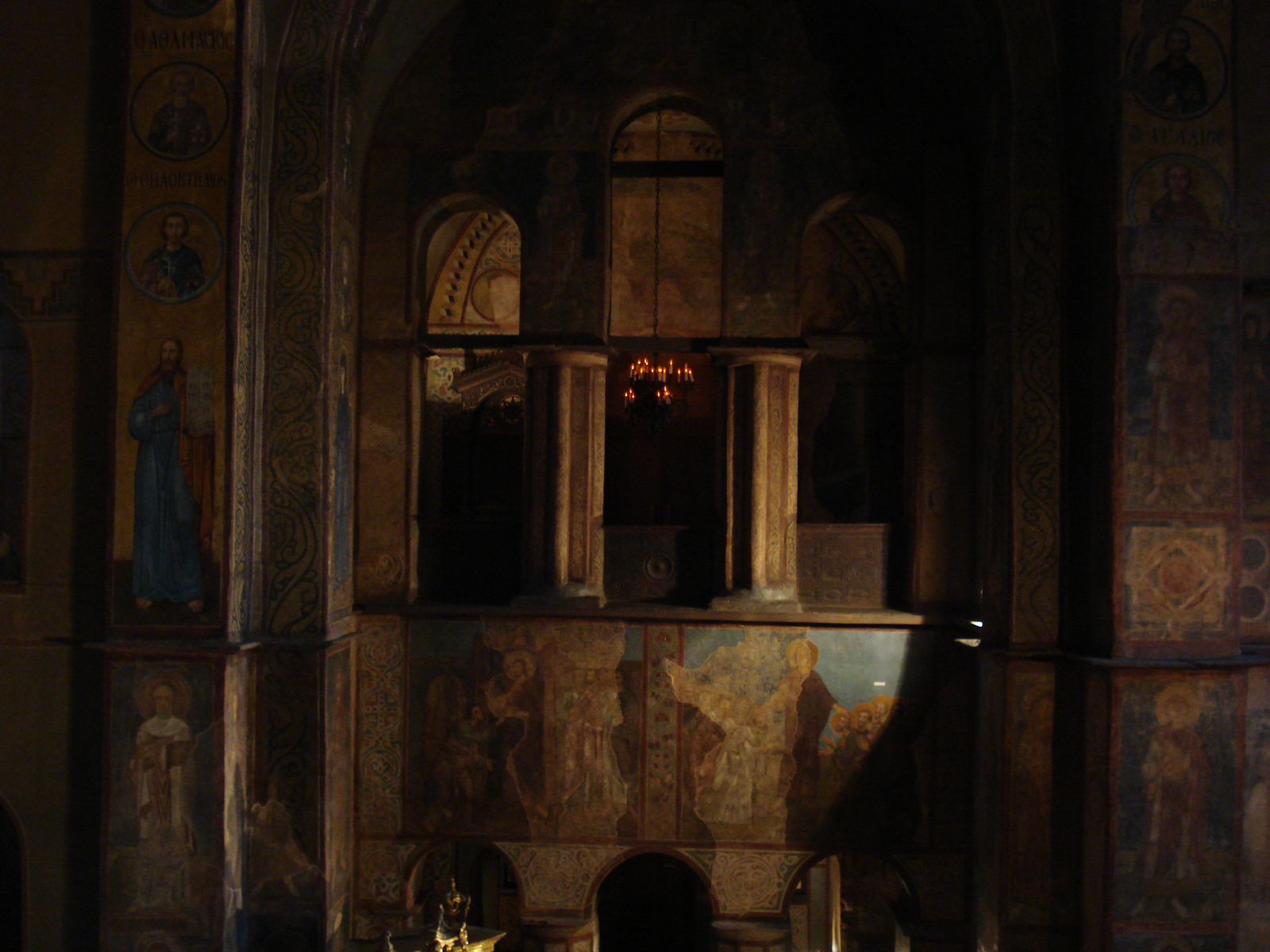 รูปถ่าย ยูเครน(Ukraine) เคียฟ(Kiev) มหาวิหารเซนต์โซเฟีย(St. Sophia) 2007-03 14