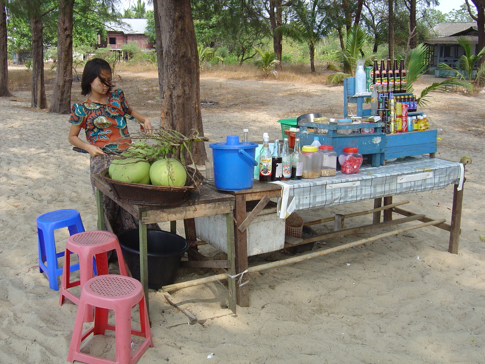 รูปถ่าย พม่า(Myanmar) หาดหม่องมะกัน(Maungmagan beach) 2005-01 71