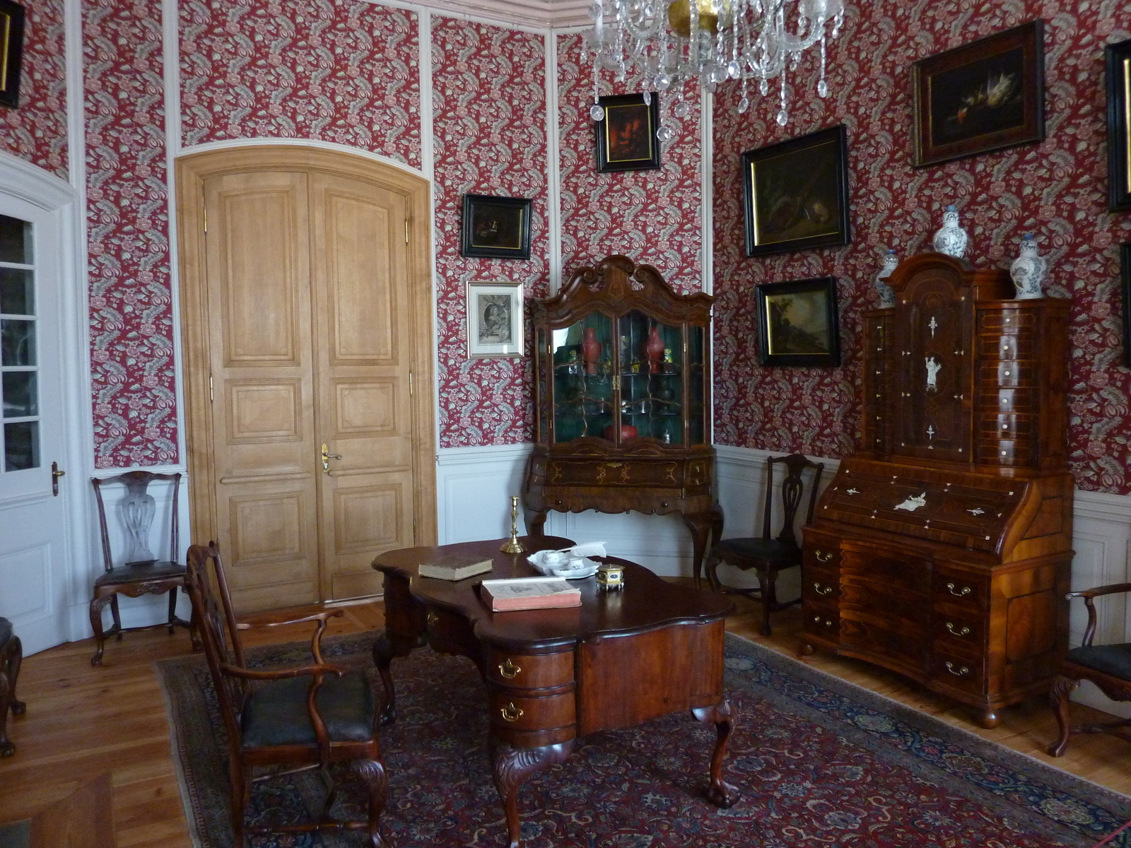 รูปถ่าย ลัตเวีย(Latvia) พระราชวังรุนดาเล(Rundale Palace) 2009-04 12