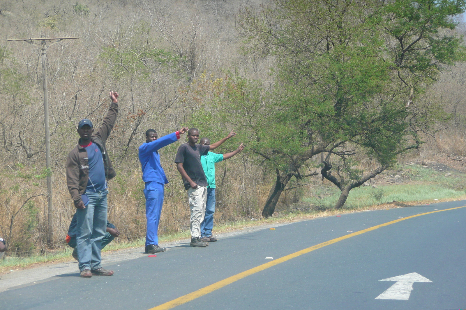 รูปถ่าย แอฟริกาใต้(South Africa) ถนนจากเนลสปรุตไปโจฮันเนสเบิร์ก(Nelspruit to Johannesburg road) 2008-09 116