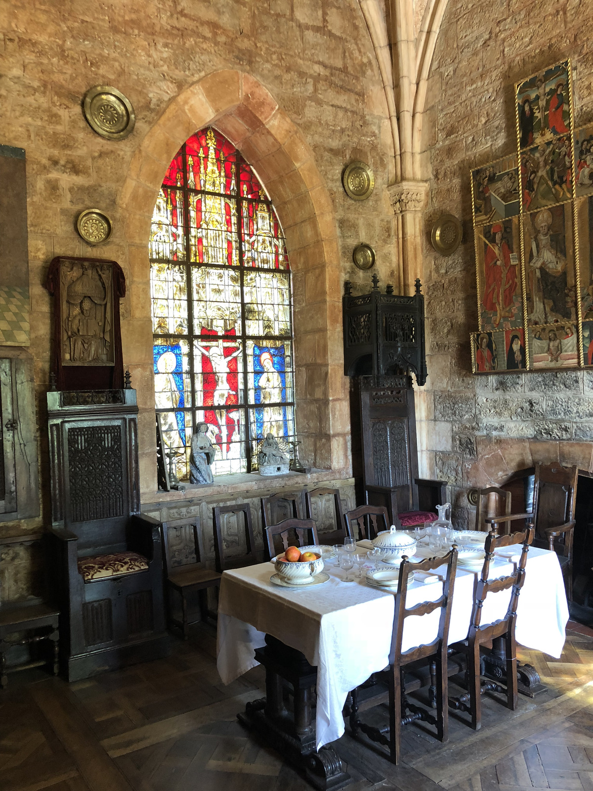รูปถ่าย ฝรั่งเศส(France) ปราสาทกัสแตลโนเบรอเตอนู(Castelnau Bretenoux Castle) 2018-04 29