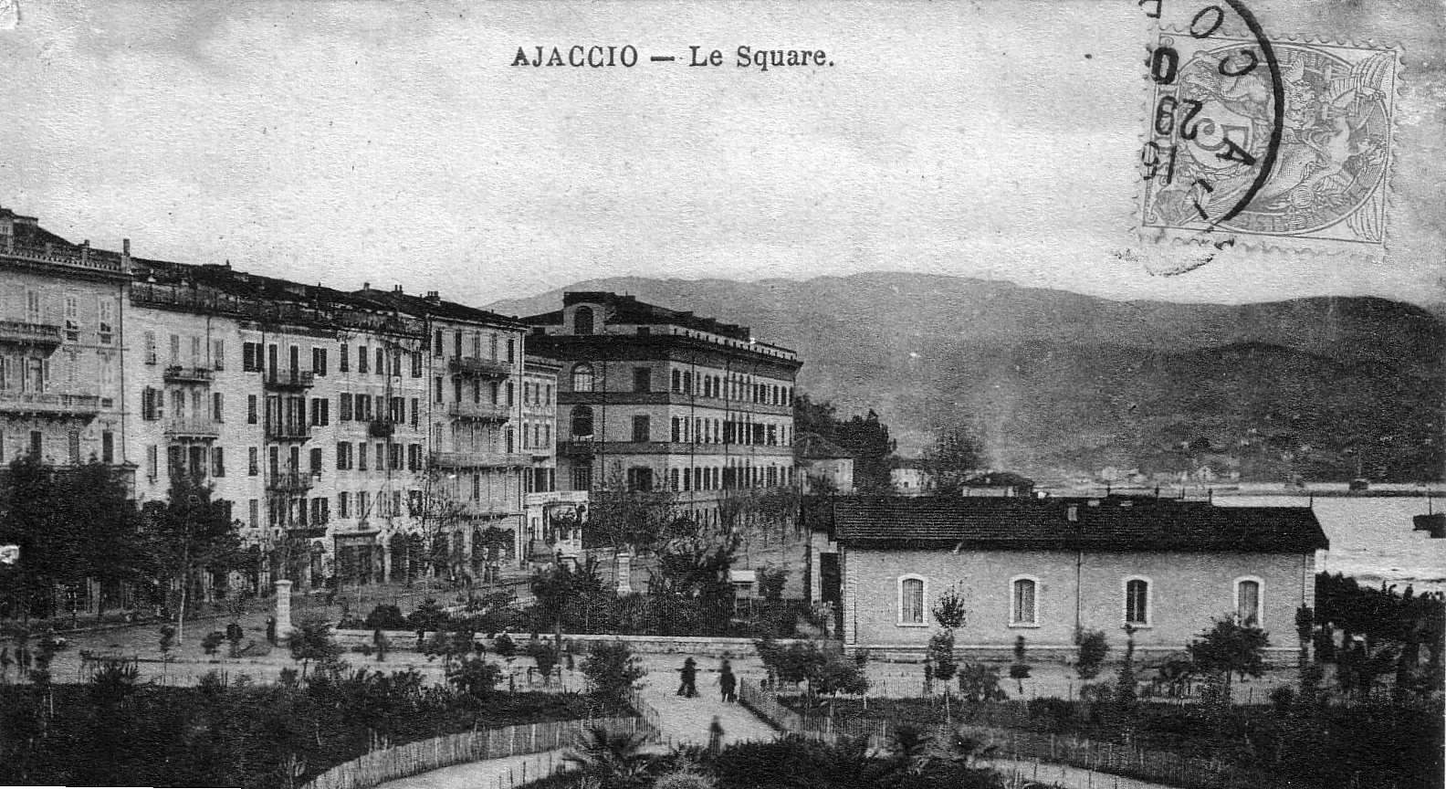 รูปถ่าย ฝรั่งเศส(France) คอร์สิคา(Corsica) โปสการ์ดเก่า(Old Postcards) 1900-01 13