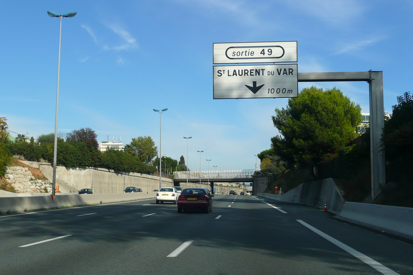 รูปถ่าย ฝรั่งเศส(France) เฟรนช์ริวิเอรา(French Riviera) ถนนจากคาญ-ซูร์-แมร์ไปนีซ(Cagnes sur Mer to Nice road) 2007-10 17