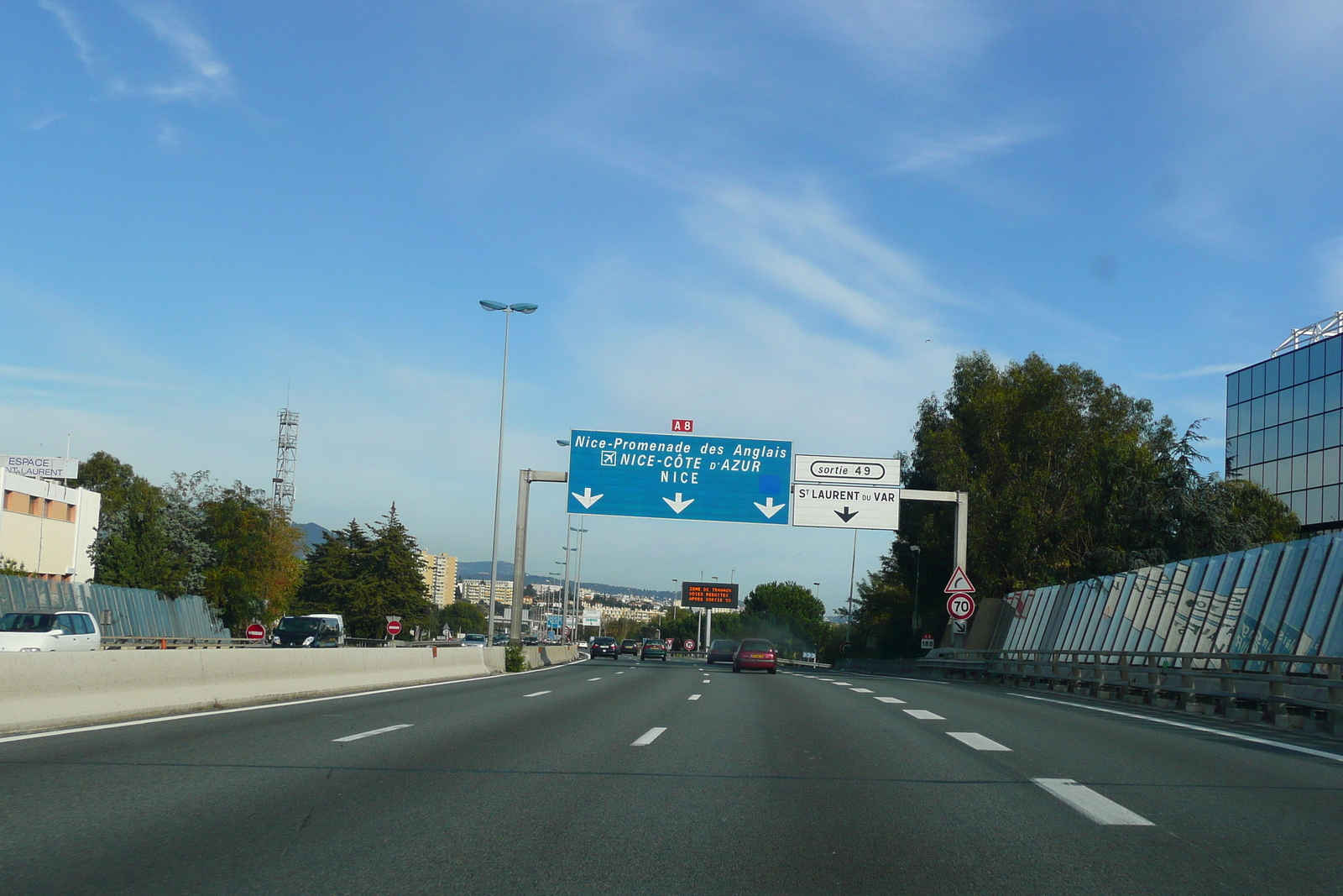 รูปถ่าย ฝรั่งเศส(France) เฟรนช์ริวิเอรา(French Riviera) ถนนจากคาญ-ซูร์-แมร์ไปนีซ(Cagnes sur Mer to Nice road) 2007-10 24