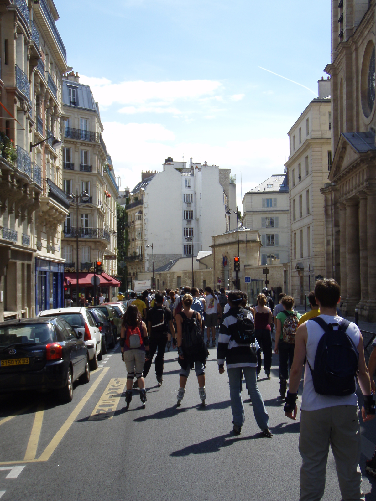รูปถ่าย ฝรั่งเศส(France) ปารีส(Paris) เล่นสเก็ตในปารีส(Randonnee Roller et Coquillages) 2007-07 43