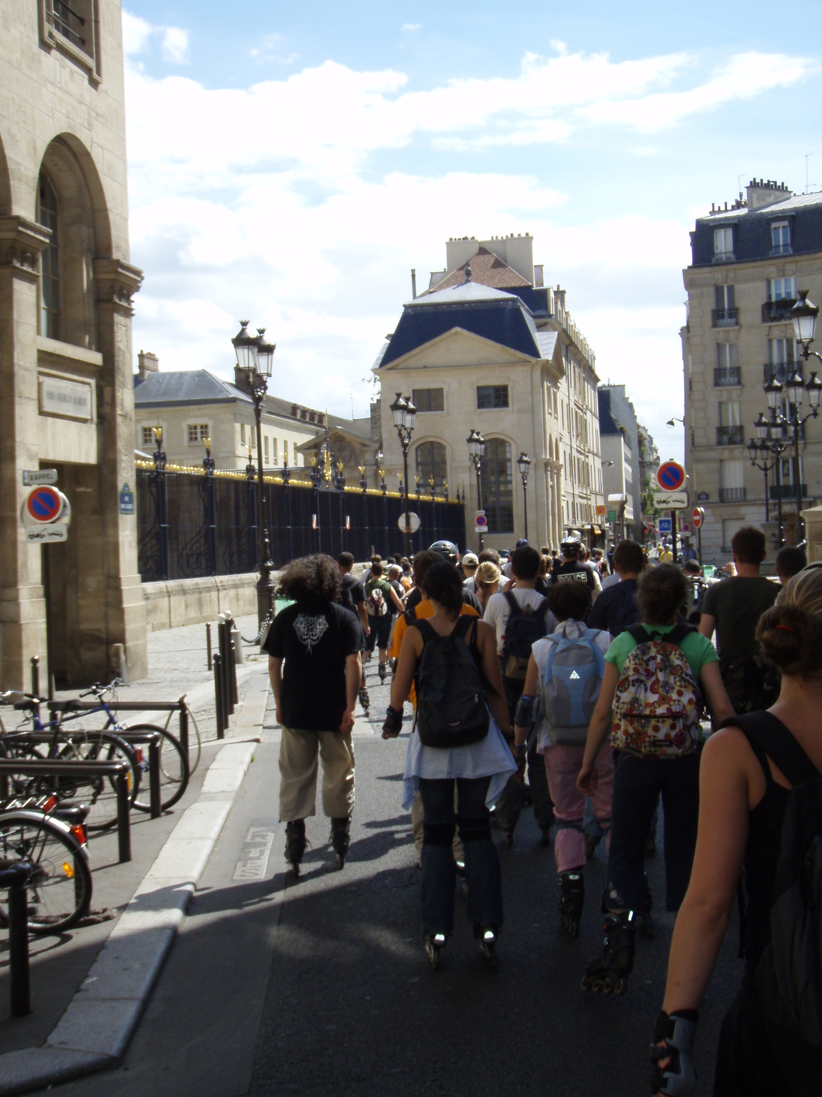 รูปถ่าย ฝรั่งเศส(France) ปารีส(Paris) เล่นสเก็ตในปารีส(Randonnee Roller et Coquillages) 2007-07 38