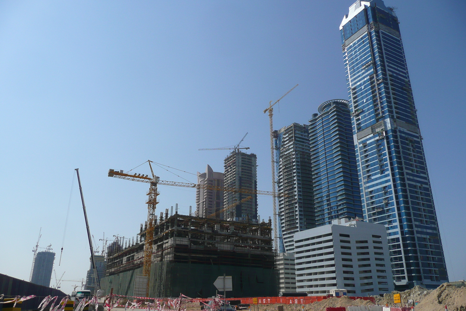 รูปถ่าย สหรัฐอาหรับเอมิเรตส์(United Arab Emirates) ดูไบ(Dubai) เบิร์จดูไบ(Burj Dubai) 2009-01 11