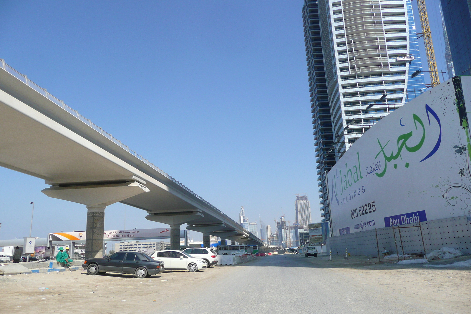 รูปถ่าย สหรัฐอาหรับเอมิเรตส์(United Arab Emirates) ดูไบ(Dubai) เบิร์จดูไบ(Burj Dubai) 2009-01 8