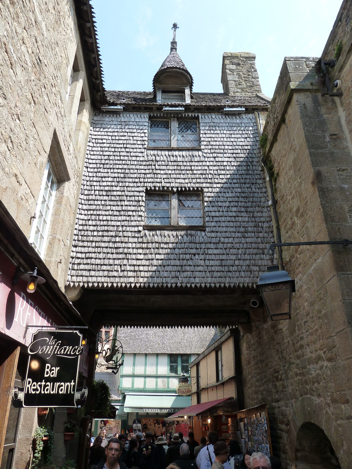 รูปถ่าย ฝรั่งเศส(France) มงแซ็งมีแชล(Mont St Michel) หมู่บ้านมงแซ็งมีแชล(Mont St Michel Village) 2010-04 37