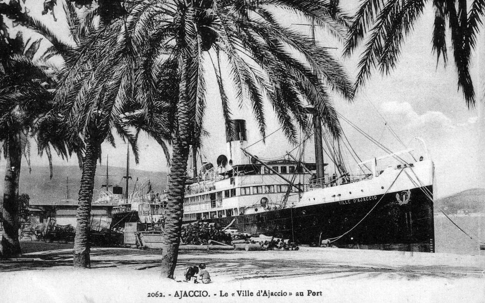 รูปถ่าย ฝรั่งเศส(France) คอร์สิคา(Corsica) โปสการ์ดเก่า(Old Postcards) 1900-01 308