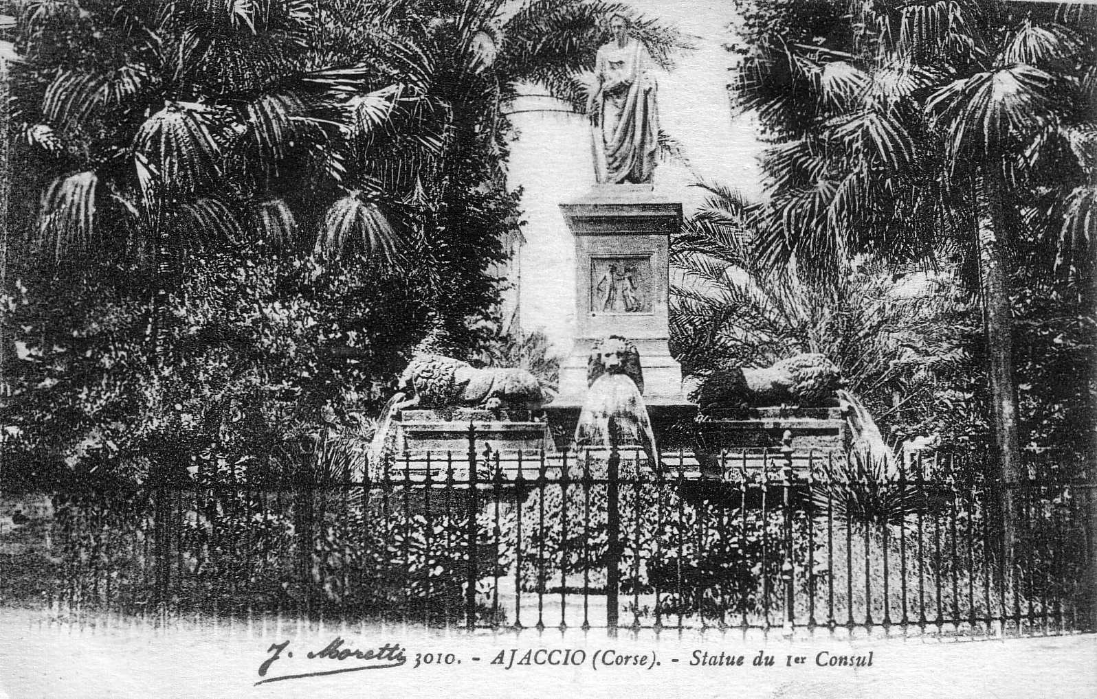 รูปถ่าย ฝรั่งเศส(France) คอร์สิคา(Corsica) โปสการ์ดเก่า(Old Postcards) 1900-01 333