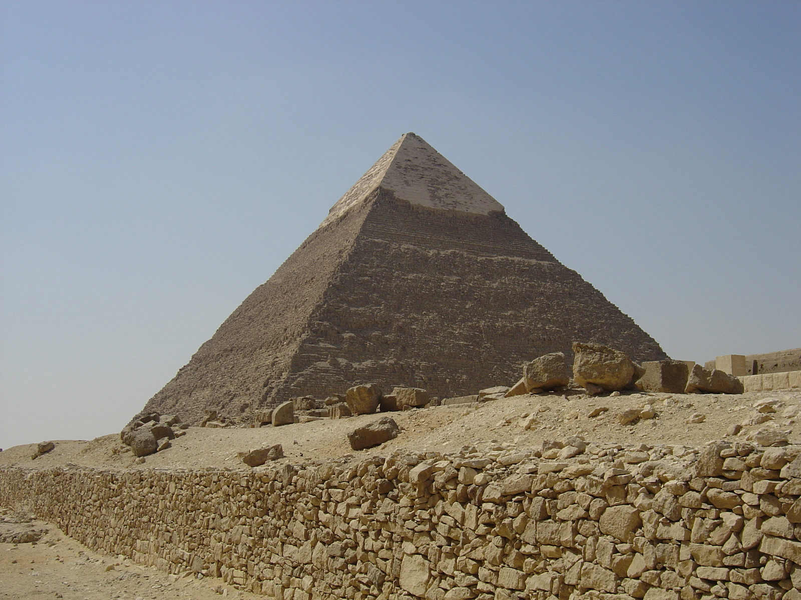 รูปถ่าย อียิปต์(Egypt) มหาพีระมิดแห่งกีซา(Giza Pyramids) 2004-09 17