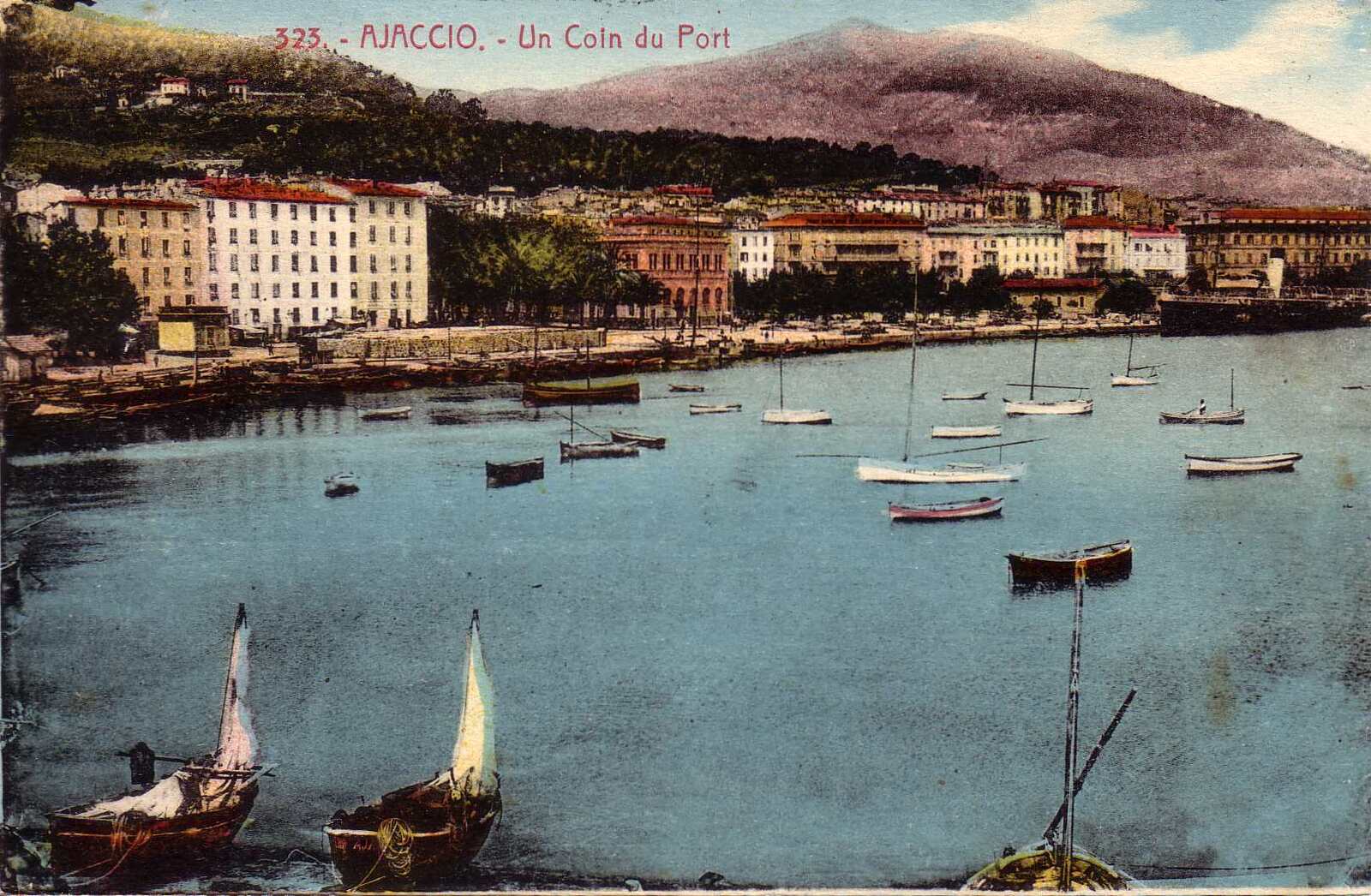 รูปถ่าย ฝรั่งเศส(France) คอร์สิคา(Corsica) โปสการ์ดเก่า(Old Postcards) 1900-01 351