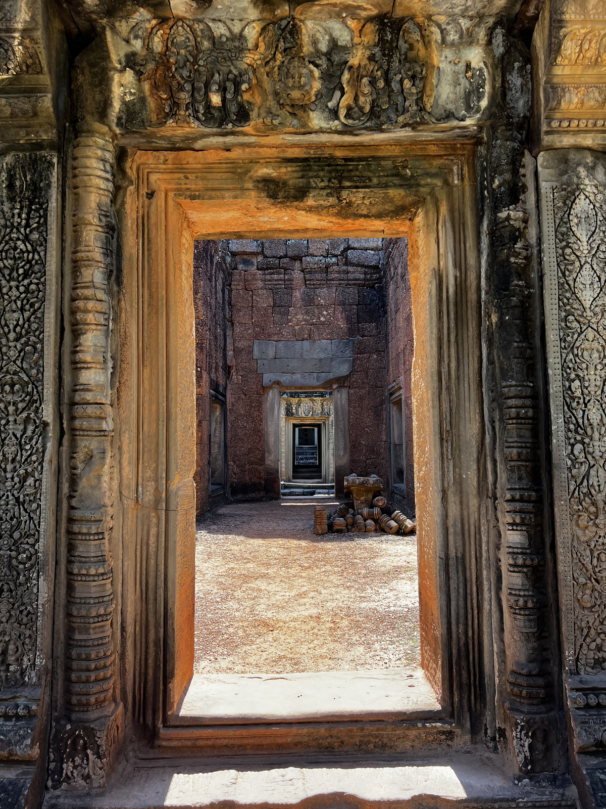 รูปถ่าย กัมพูชา(Cambodia) เสียมราฐ(Siem Reap) ปราสาทบันทายสำเหร่(Banteay Samre) 2023-01 19