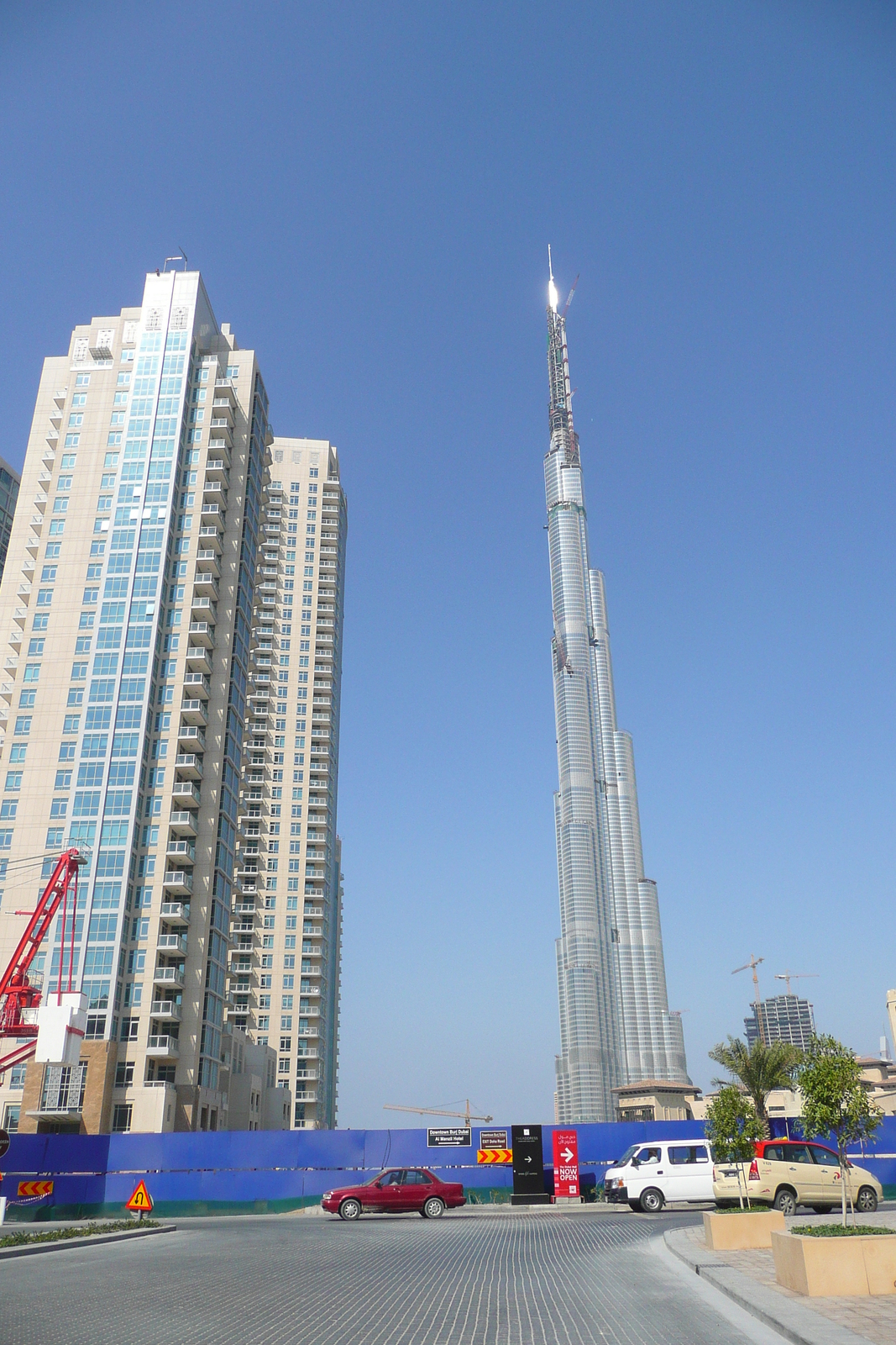 รูปถ่าย สหรัฐอาหรับเอมิเรตส์(United Arab Emirates) ดูไบ(Dubai) เบิร์จดูไบ(Burj Dubai) 2009-01 12