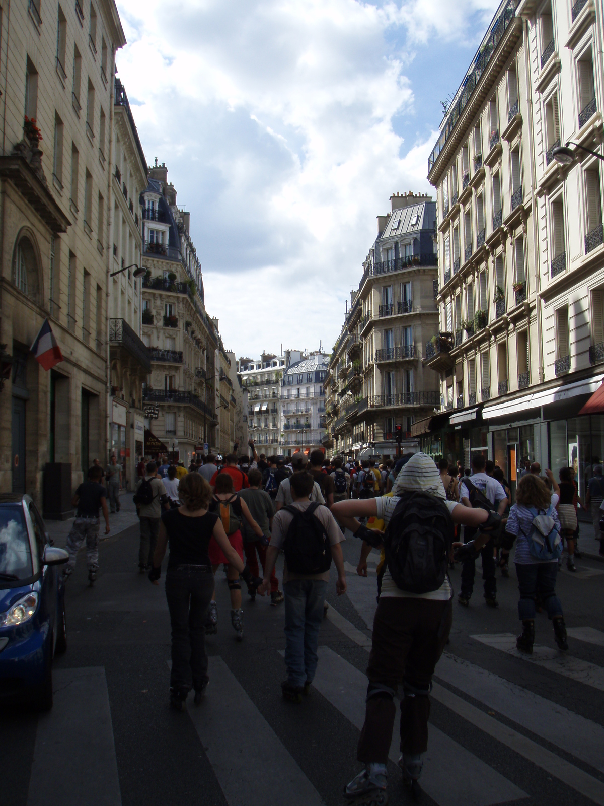 รูปถ่าย ฝรั่งเศส(France) ปารีส(Paris) เล่นสเก็ตในปารีส(Randonnee Roller et Coquillages) 2007-07 108