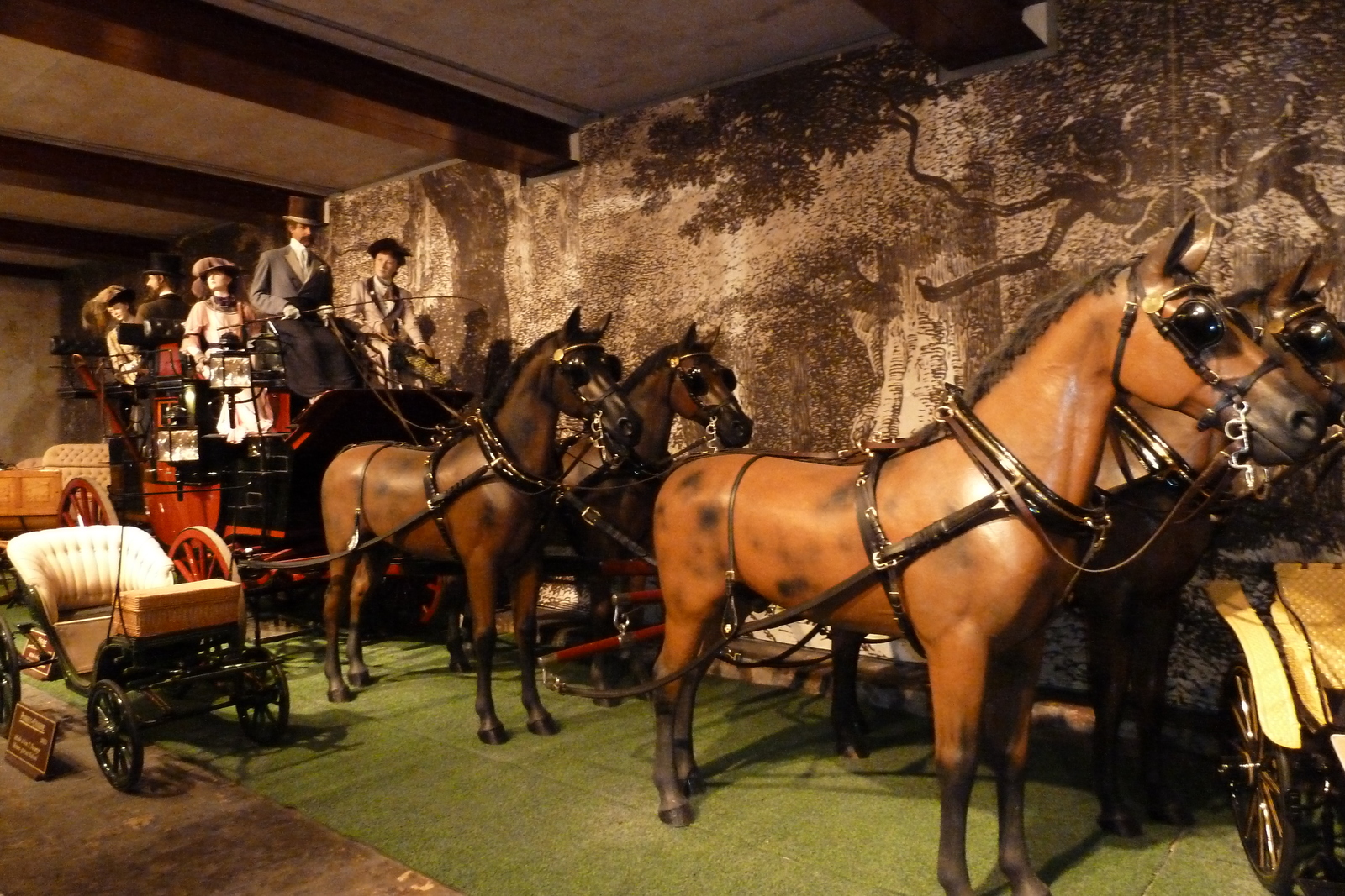 รูปถ่าย ฝรั่งเศส(France) ปราสาทโว-เลอ-วีกงต์(Vaux Le Vicomte Castle) พิพิธภัณฑ์รถม้า(Horse driven carriages museum) 2010-09 3