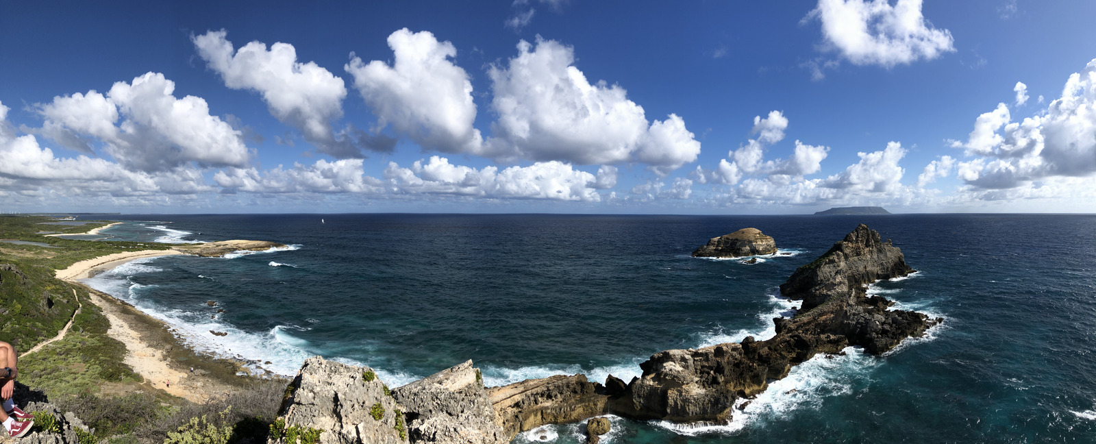รูปถ่าย กวาเดอลูป(Guadeloupe) แหลมคาสเซิลพอยต์(Castle Point) 2021-02 338