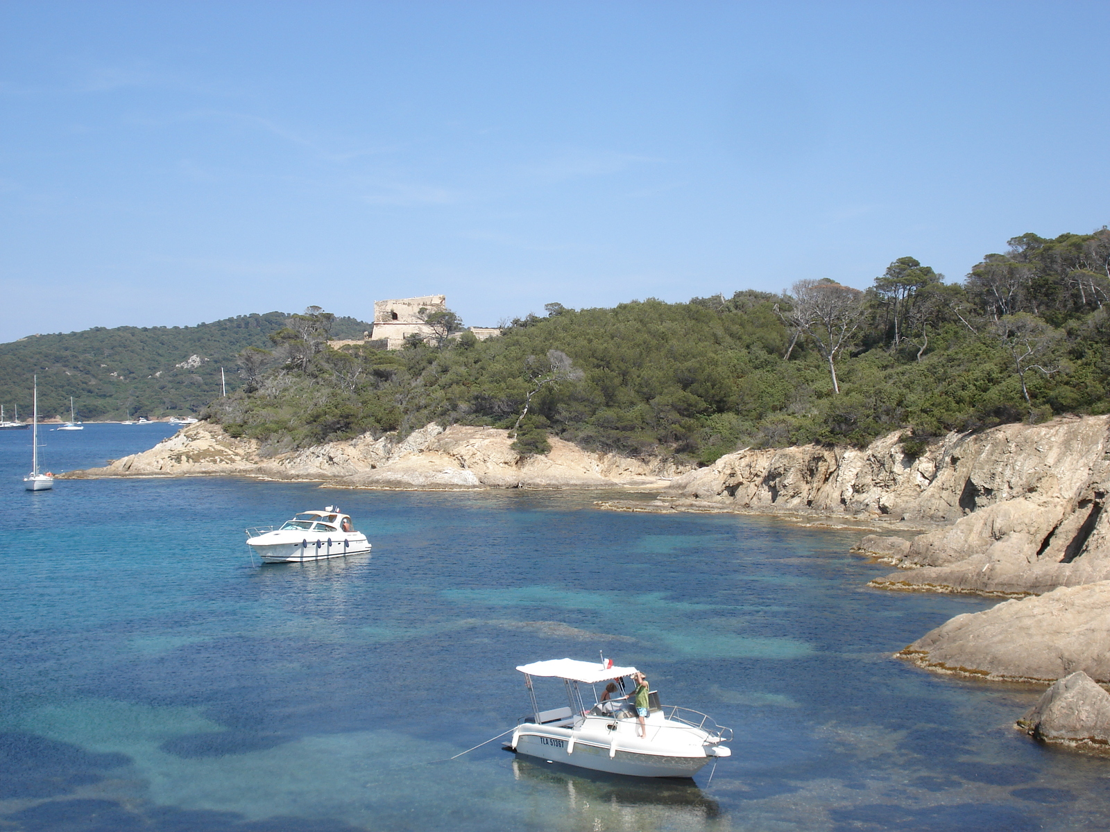 รูปถ่าย ฝรั่งเศส(France) เกาะปอร์เกอรอล(Porquerolles Island) 2006-06 84