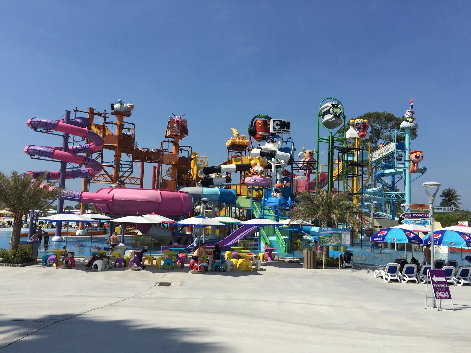 รูปถ่าย ไทย(Thailand) พัทยา(Pattaya) สวนน้ำการ์ตูนเน็ตเวิร์กอเมซอน(Cartoon Network Amazone Water Park) 2014-12 78