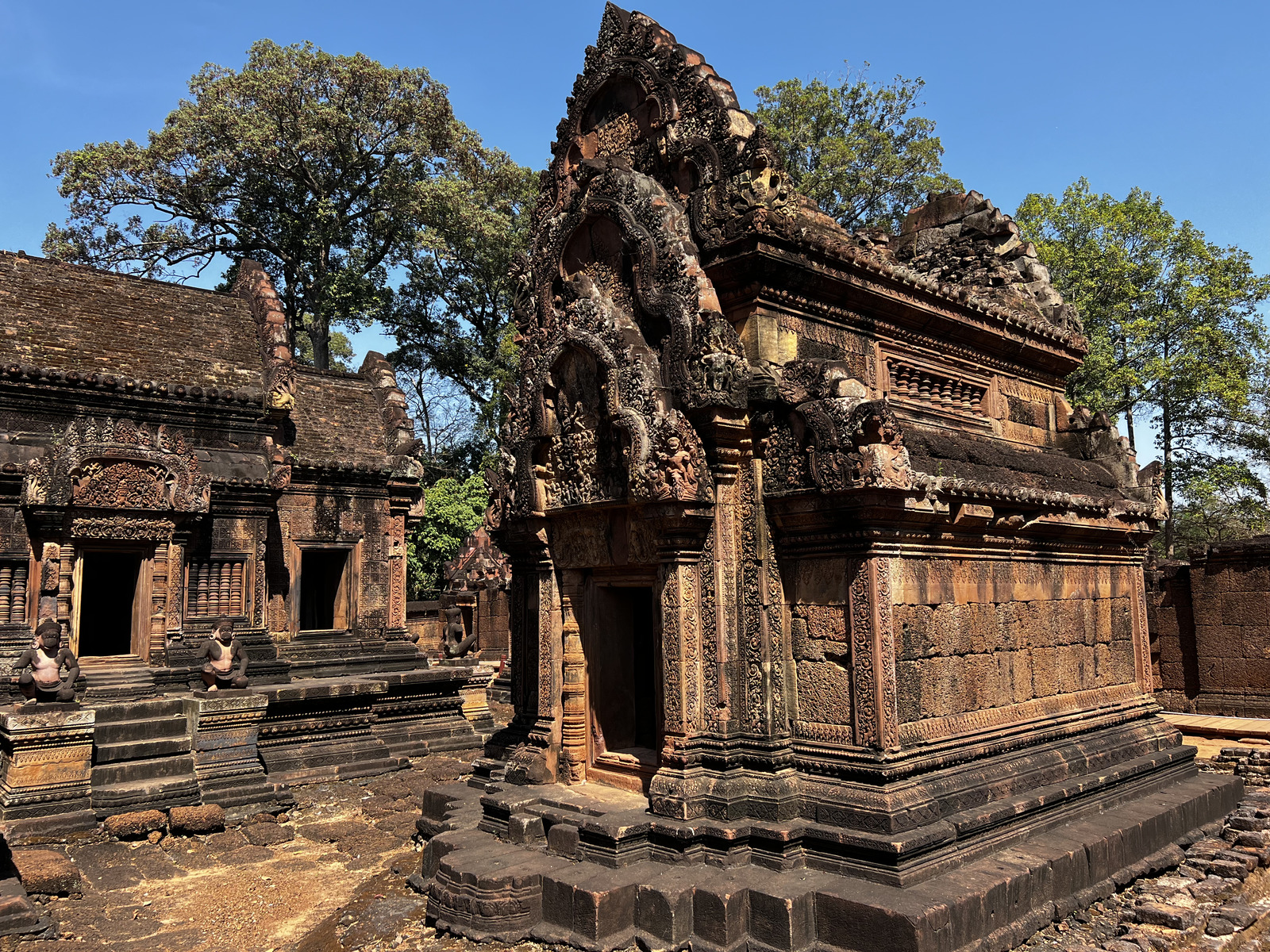 รูปถ่าย กัมพูชา(Cambodia) เสียมราฐ(Siem Reap) ปราสาทบันทายศรี(Banteay Srei) 2023-01 34