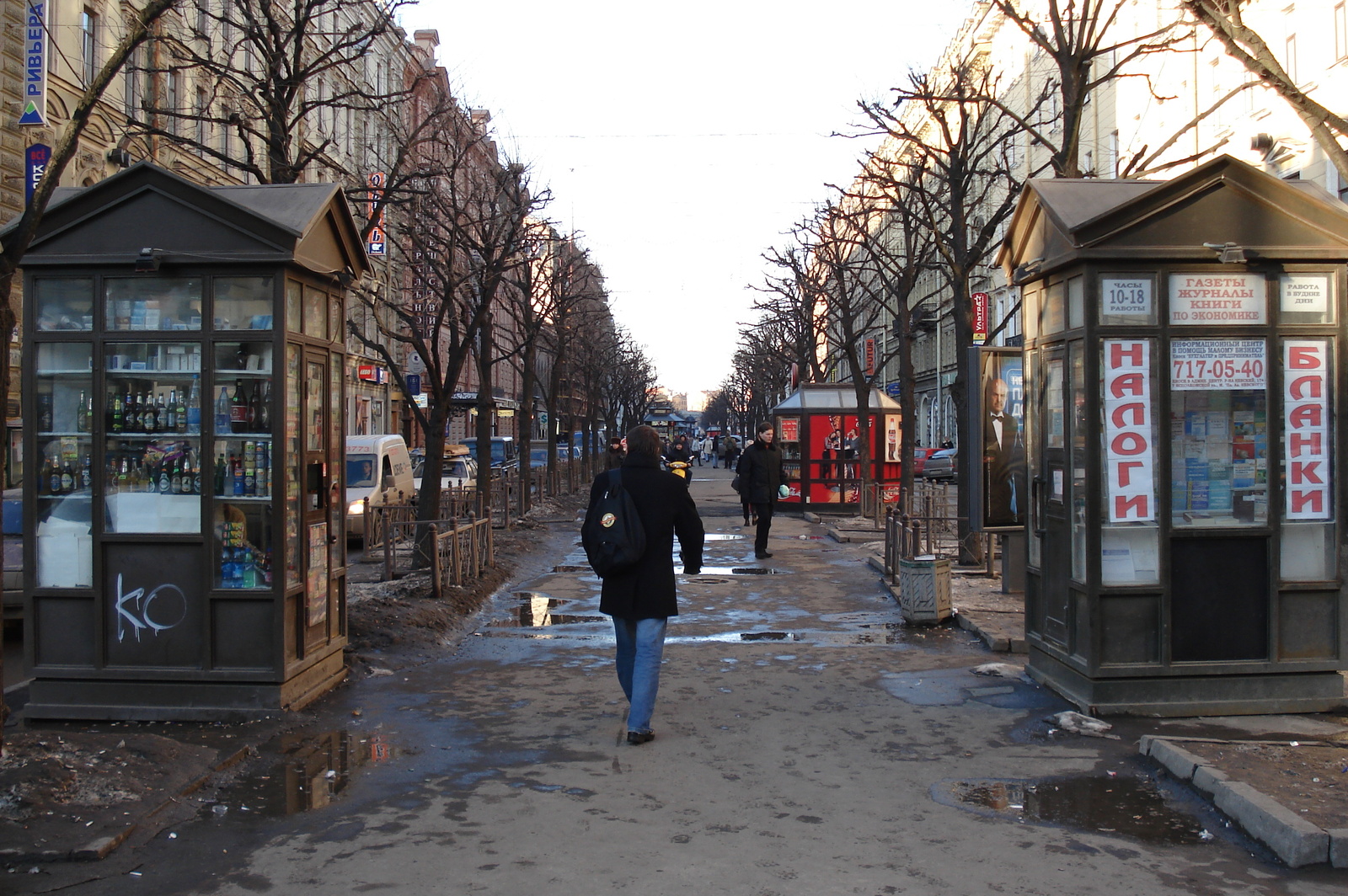รูปถ่าย รัสเซีย(Russia) เซนต์ปีเตอร์สเบิร์ก(St Petersburg) ถนนเนฟสกี(Nevsky Prospect) 2006-03 99