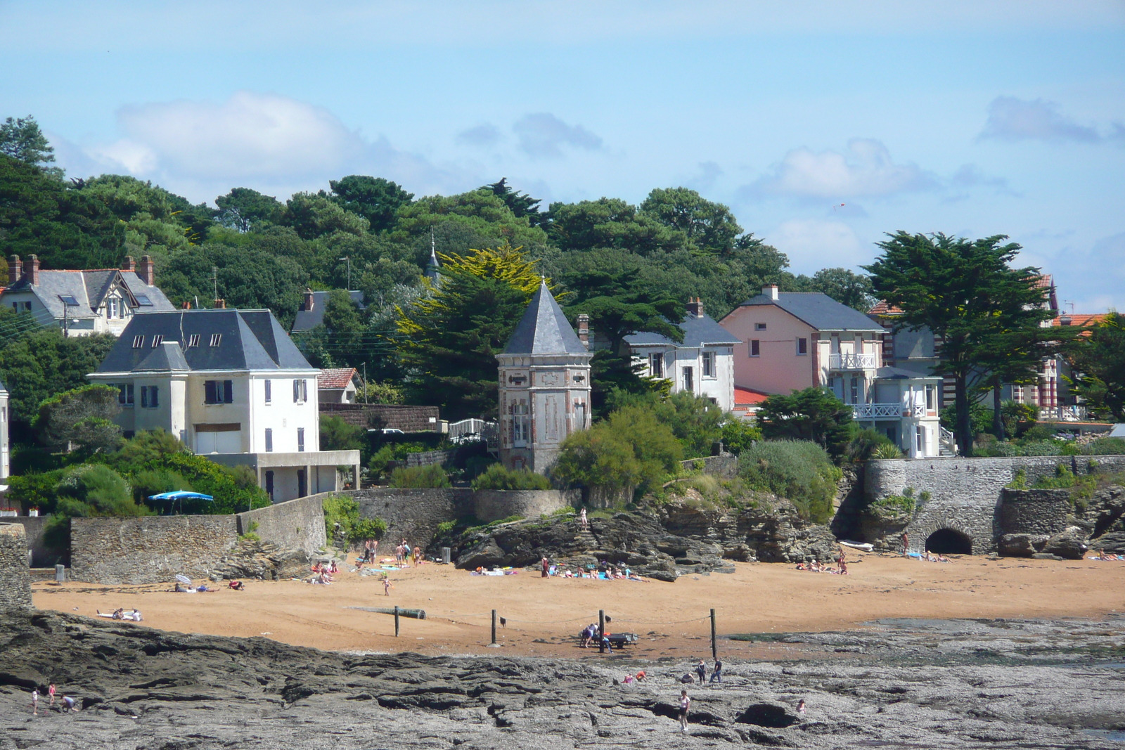 รูปถ่าย ฝรั่งเศส(France) ปอร์นิค(Pornic) แซ็นต์มารี-ซูร์-แมร์(Sainte Marie sur Mer) 2008-07 124