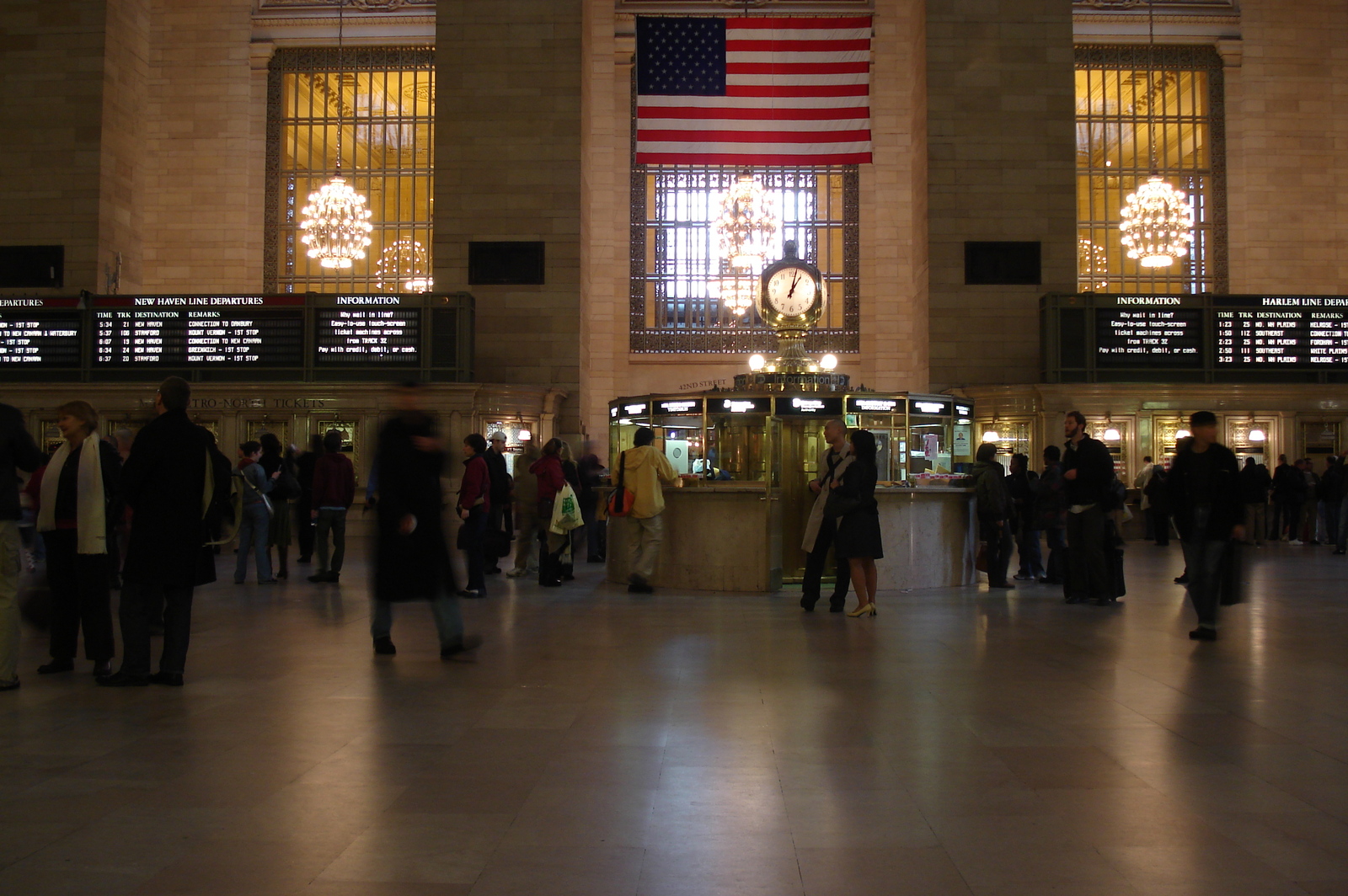 รูปถ่าย สหรัฐอเมริกา(United States) นิวยอร์ก(New York) สถานีแกรนด์เซ็นทรัล(Grand Central Station) 2006-03 1