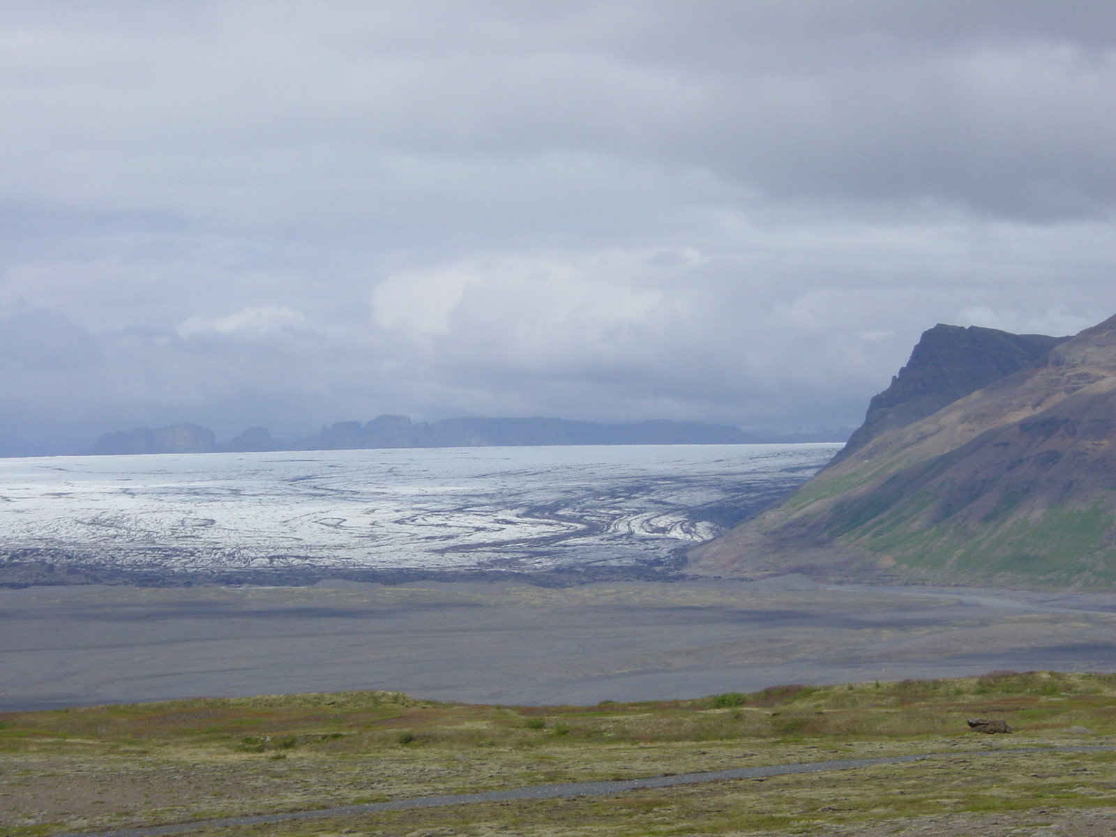 รูปถ่าย ไอซ์แลนด์(Iceland) สกาตาเฟลส์โจกูล(Skaftafellsjokull) 2003-06 41