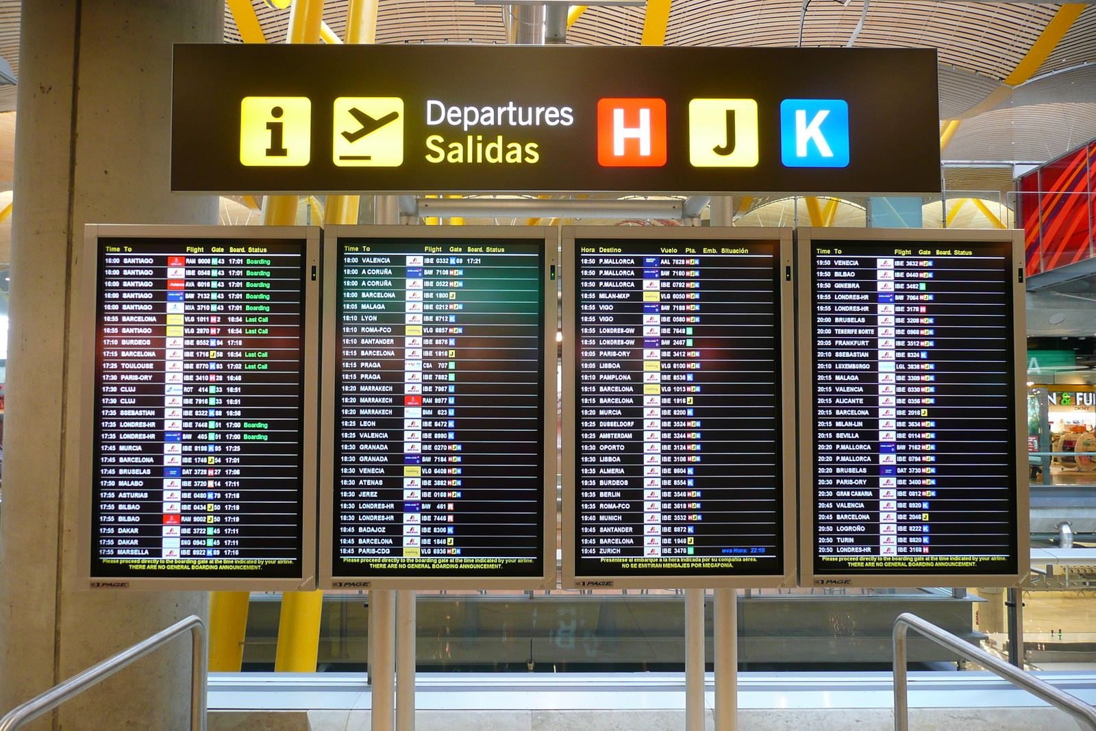 รูปถ่าย สเปน(Spain) มาดริค(Madrid) ท่าอากาศยานบาราคัส(Barajas Airport) 2007-09 33