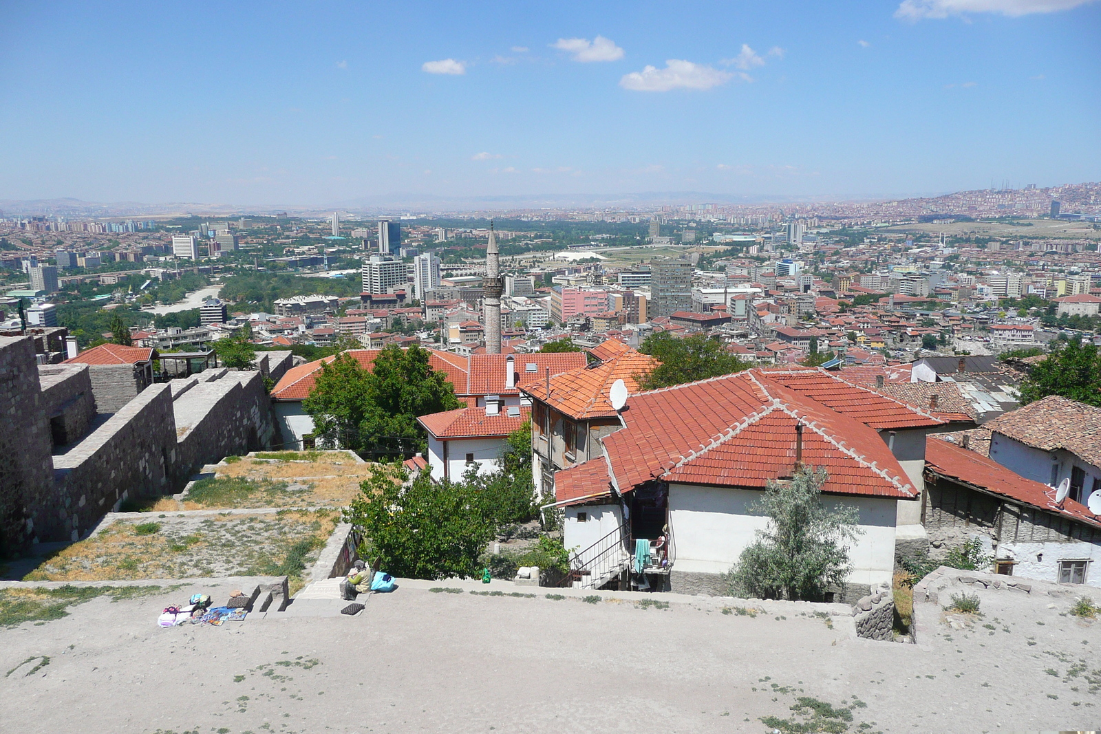 รูปถ่าย ตุรกี(Turkey) อังการา(Ankara) ป้อมปราการอังการา(Ankara Fortress) 2008-07 20