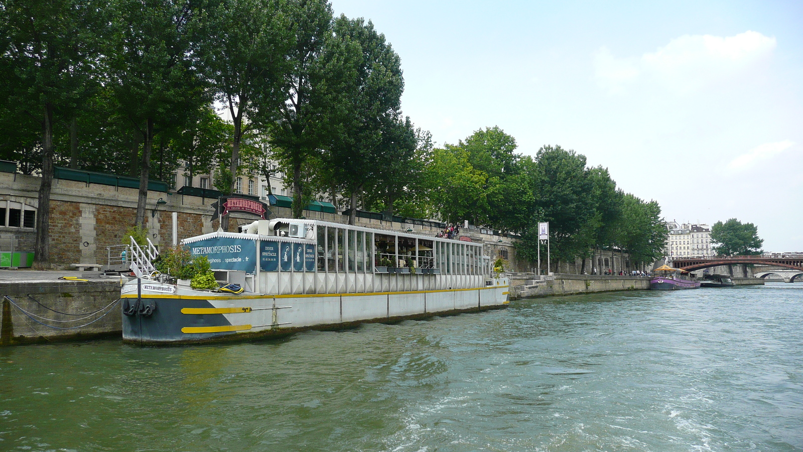 รูปถ่าย ฝรั่งเศส(France) ปารีส(Paris) เรือบรรทุกชมเมือง(Peniches Parisiennes) 2007-06 7
