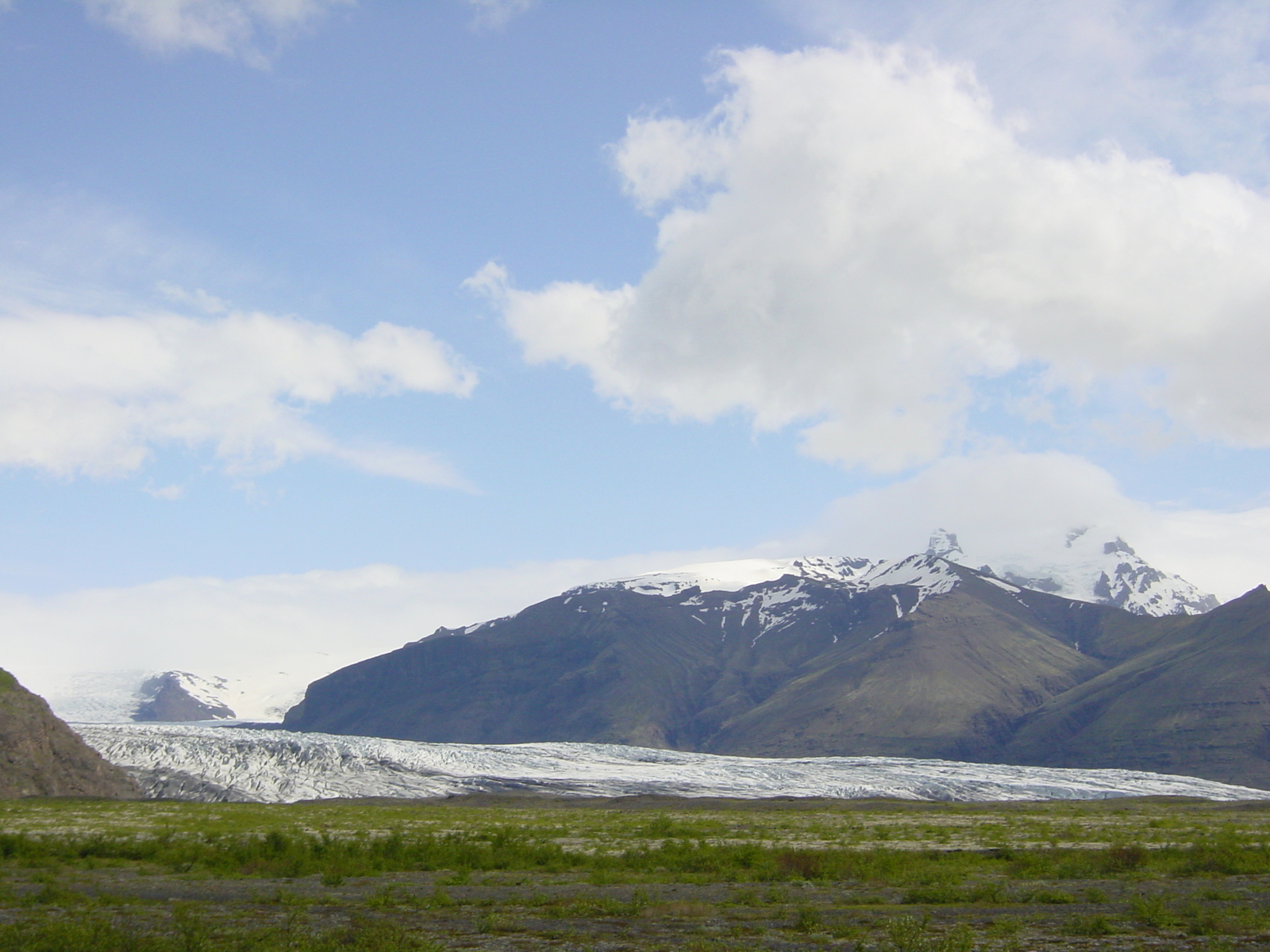 รูปถ่าย ไอซ์แลนด์(Iceland) สกาตาเฟลส์โจกูล(Skaftafellsjokull) 2003-06 45