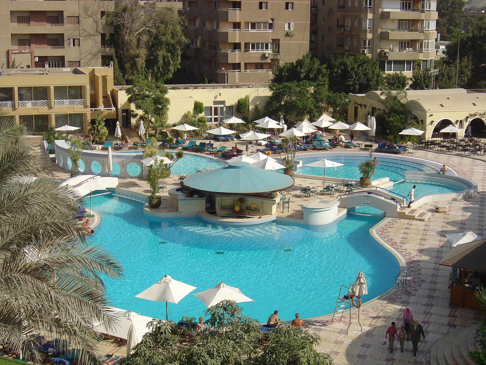 รูปถ่าย อียิปต์(Egypt) กีซ่า(Giza) โรงแรมเลอเมอริเดียน พีระมิดส์(Le Meridien Pyramids) 2004-09 25